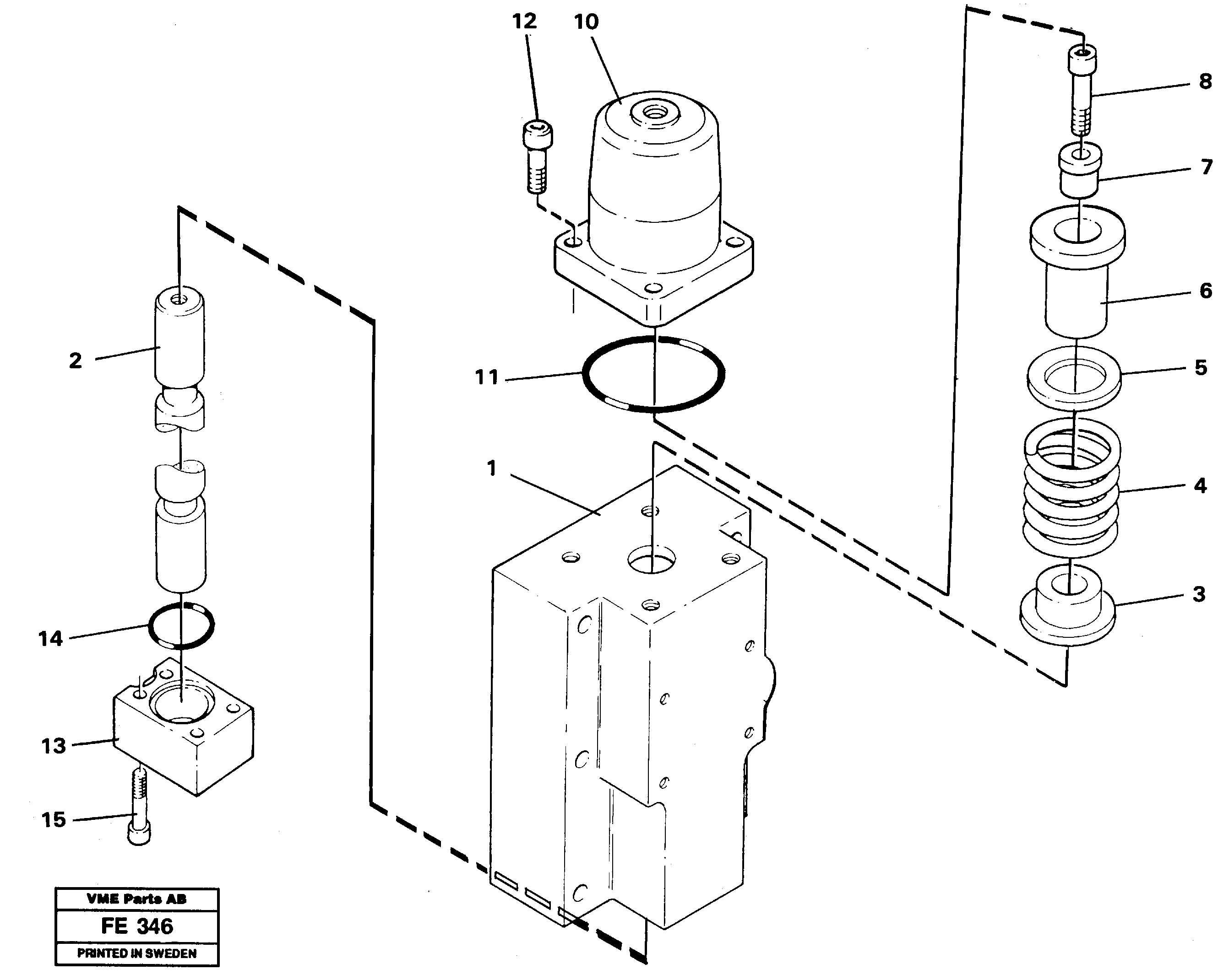 Directional Valve VOE14236500 VOLVO