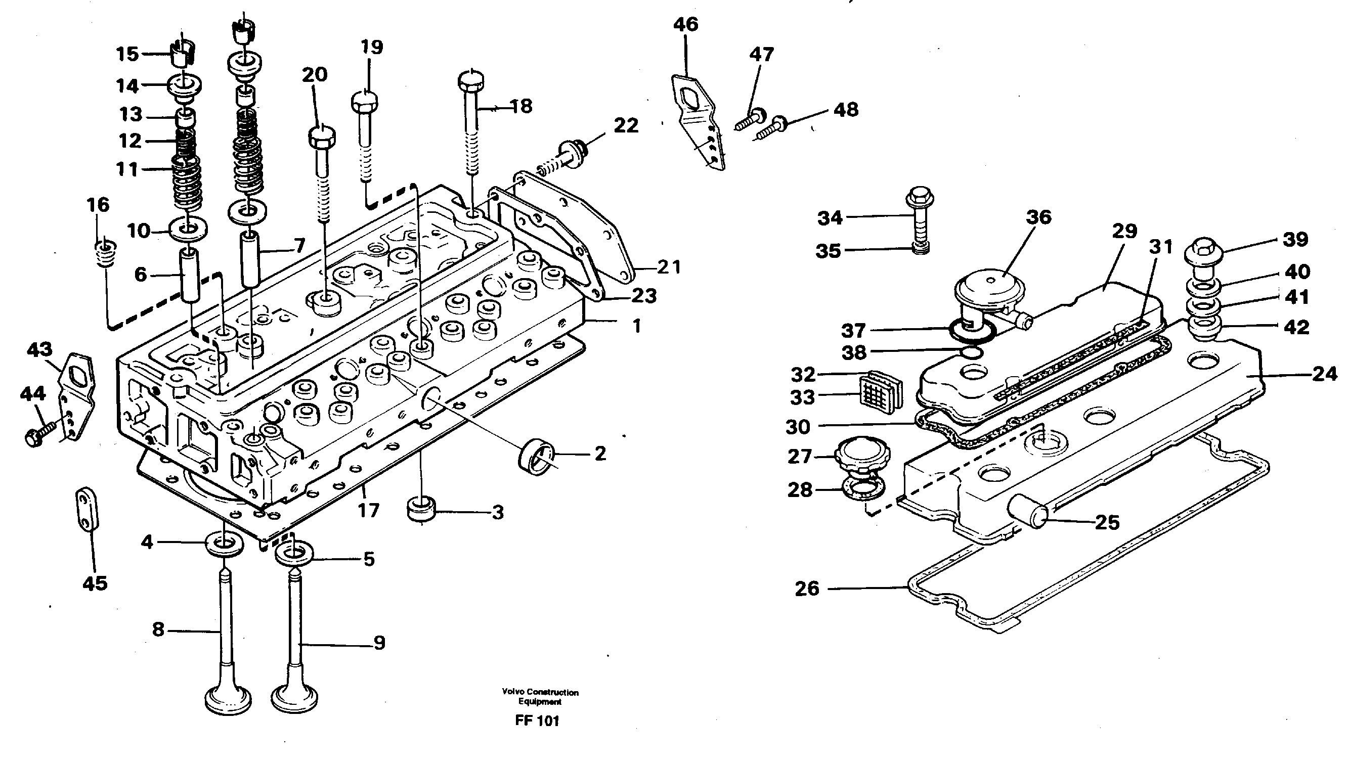 Клавиатура VOE11701544 VOLVO