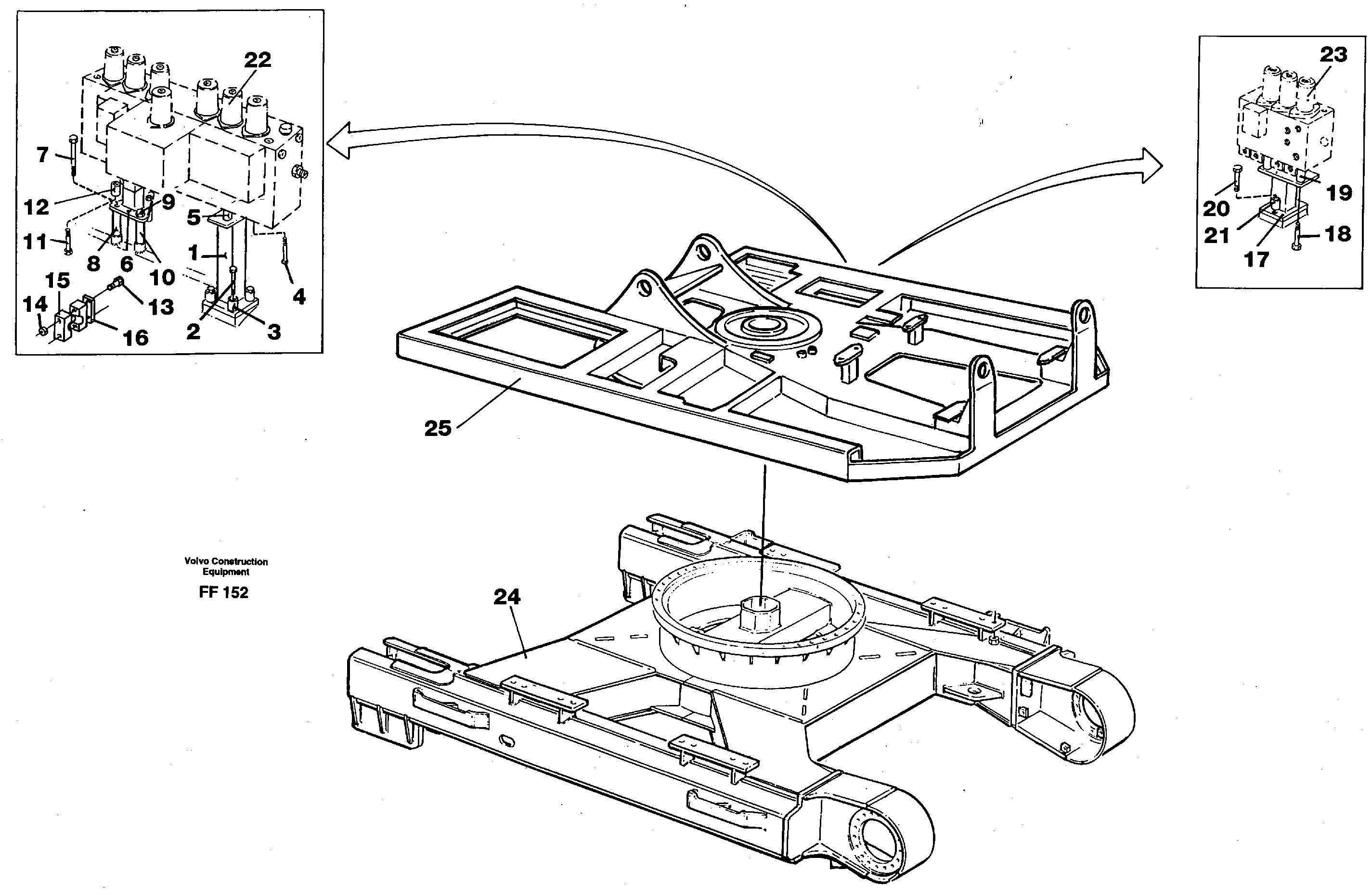 Bracket VOE14267461 VOLVO