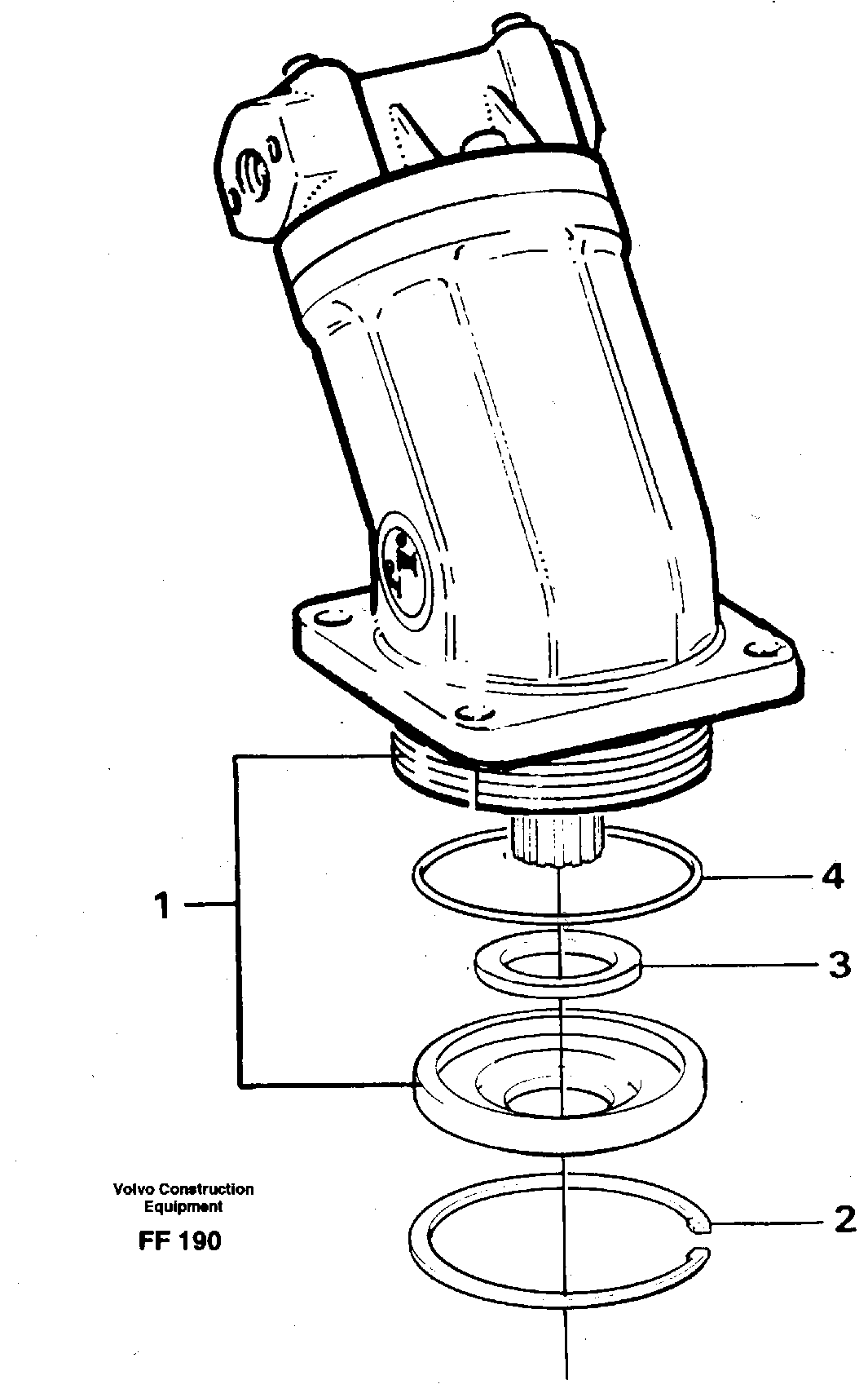 Opr Cylinder VOE14211116 VOLVO