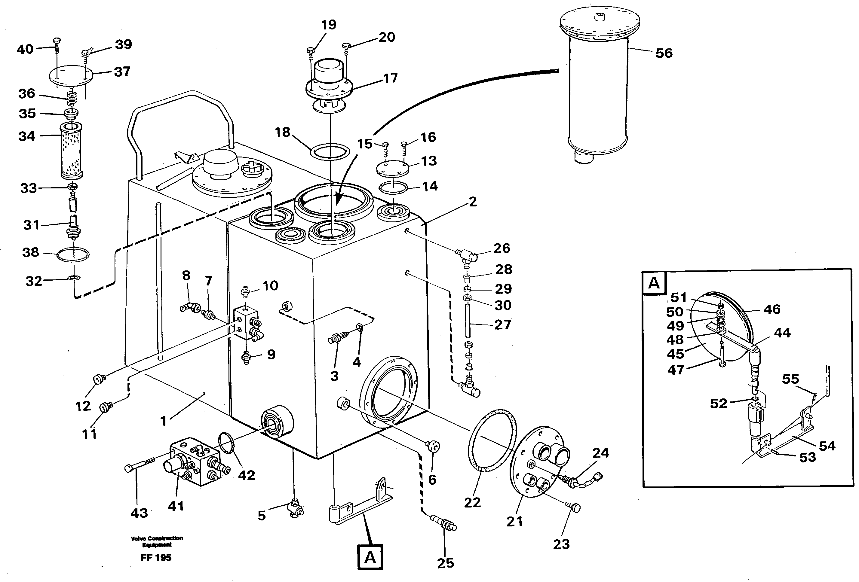 For upper engine part VOE14023314 VOLVO