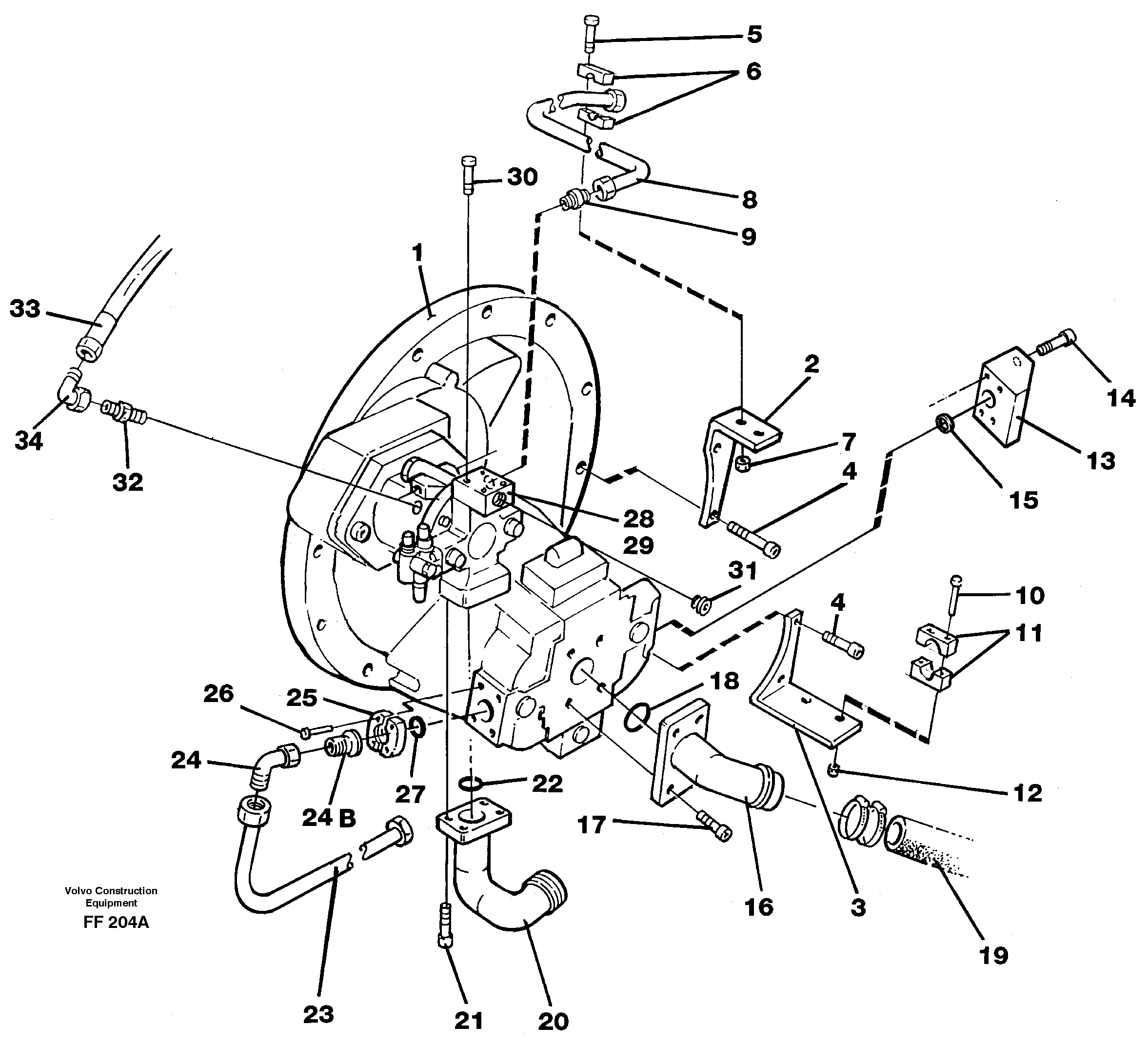 Bulkhead VOE14342397 VOLVO