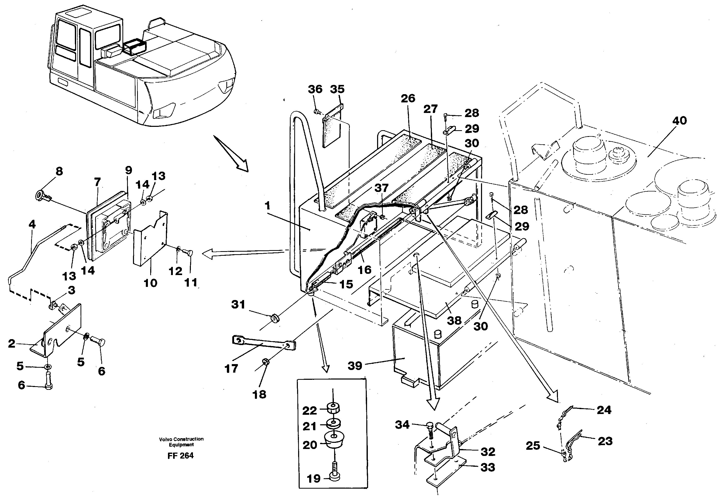 Cotter Pin VOE14015161 VOLVO