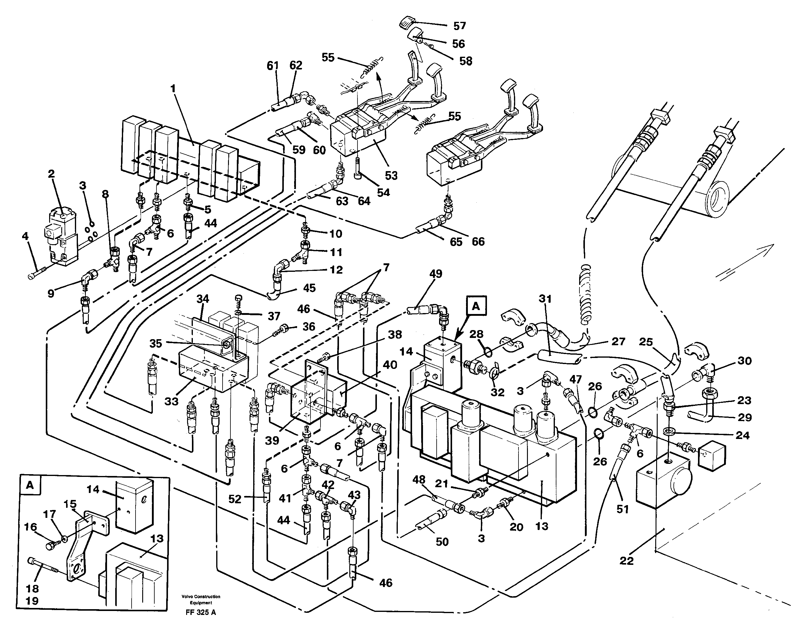 Fuel miser valve VOE14267401 VOLVO