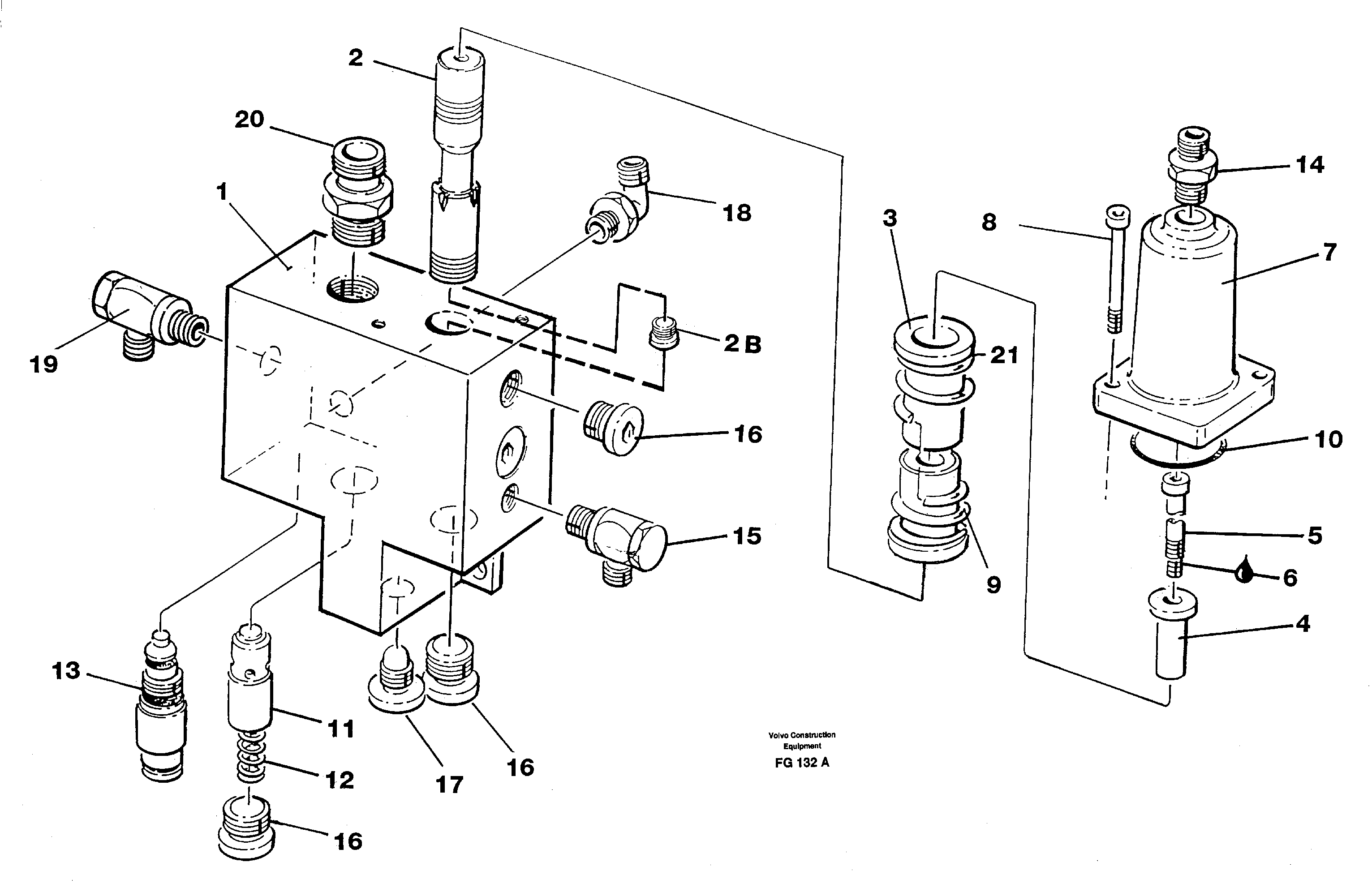 Valve VOE14341706 VOLVO