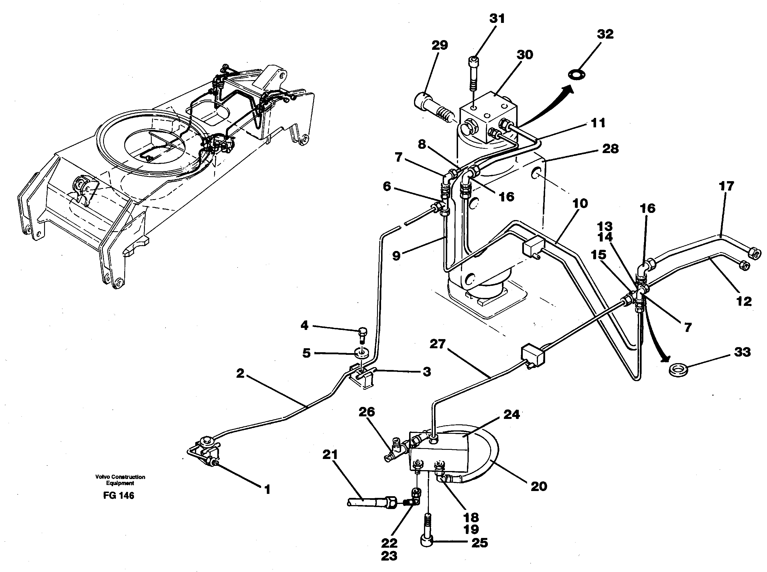 Tube Assembly VOE14251150 VOLVO