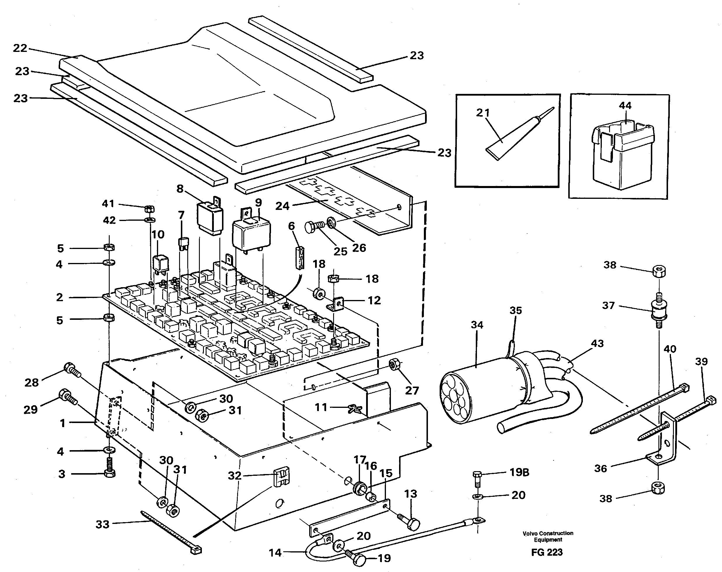 Electrical Distr Unit VOE14267789 VOLVO