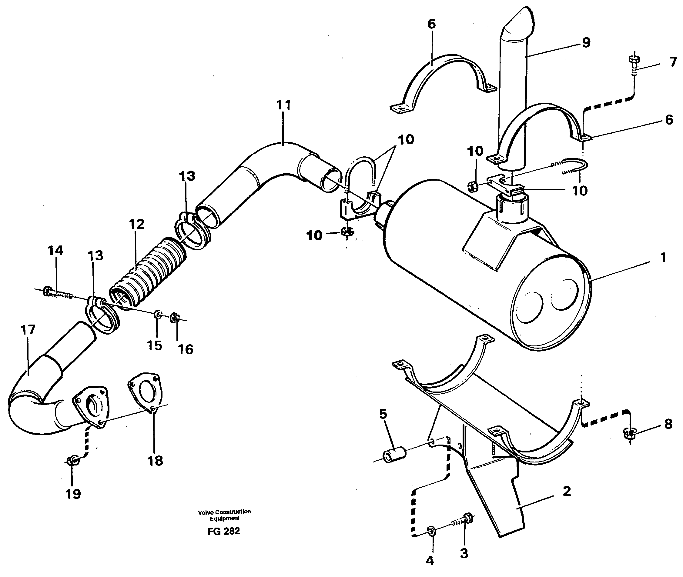 Axle Casing VOE14344929 VOLVO