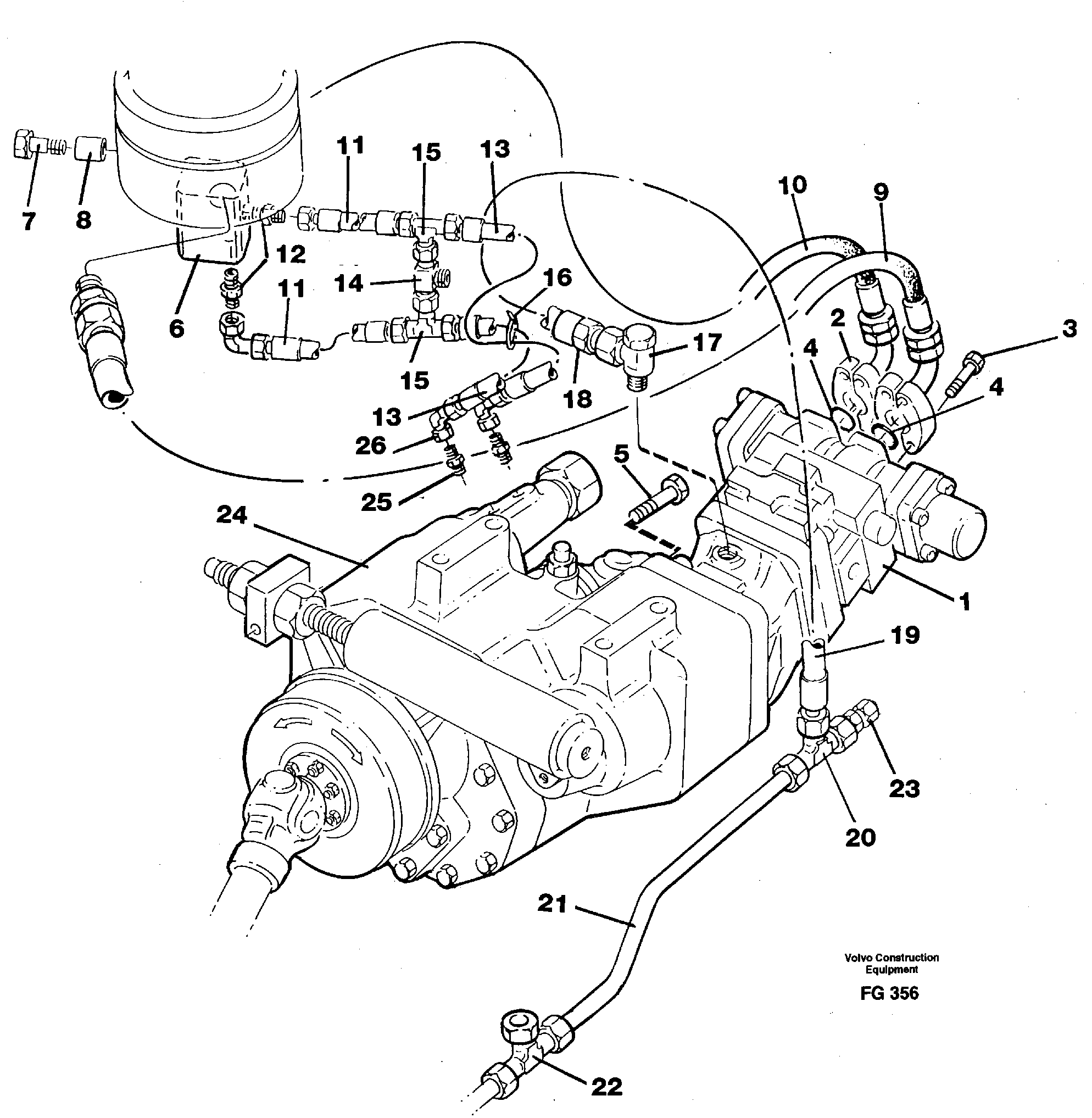 Opr Cylinder VOE14216043 VOLVO