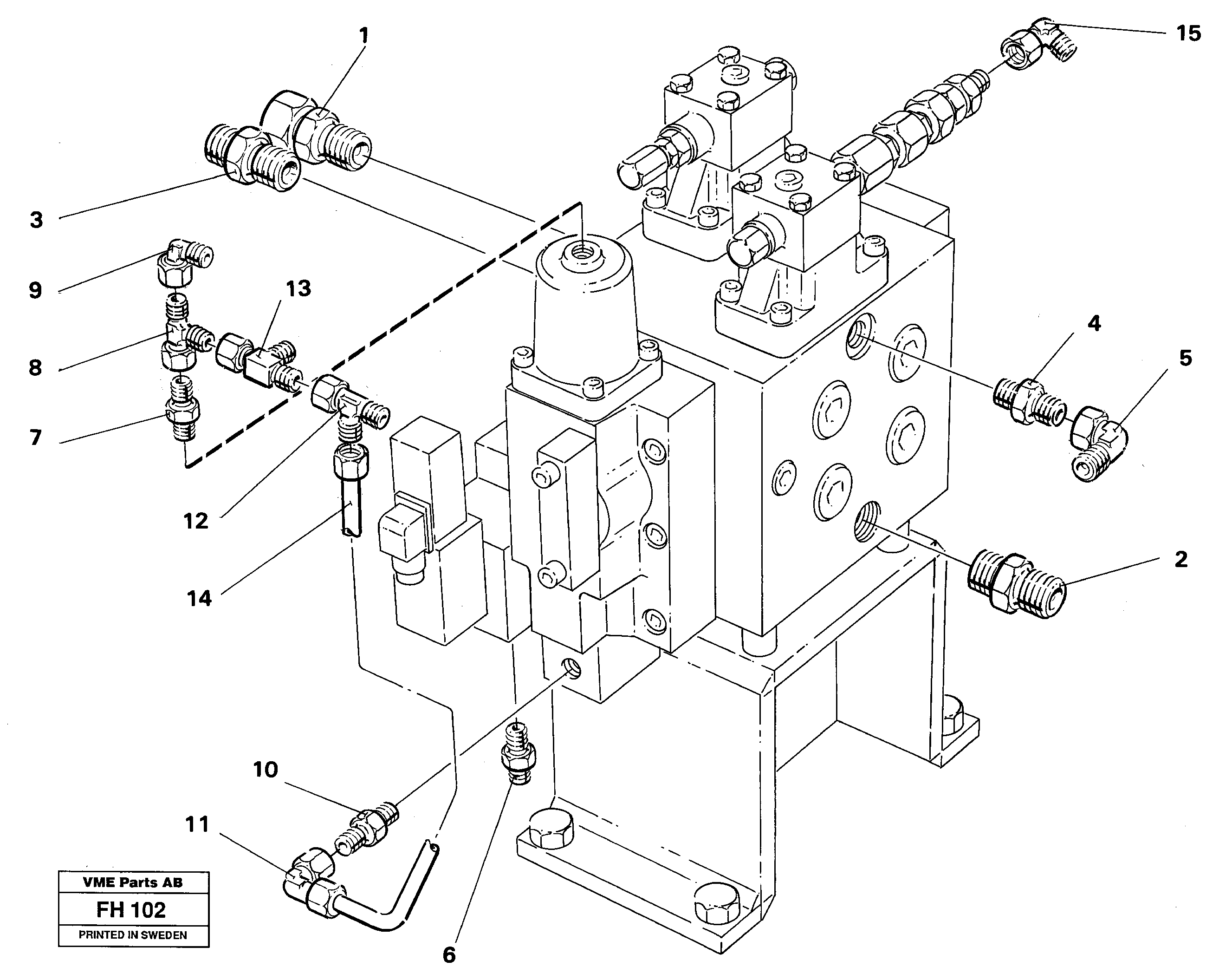 Tube Assembly VOE14246341 VOLVO