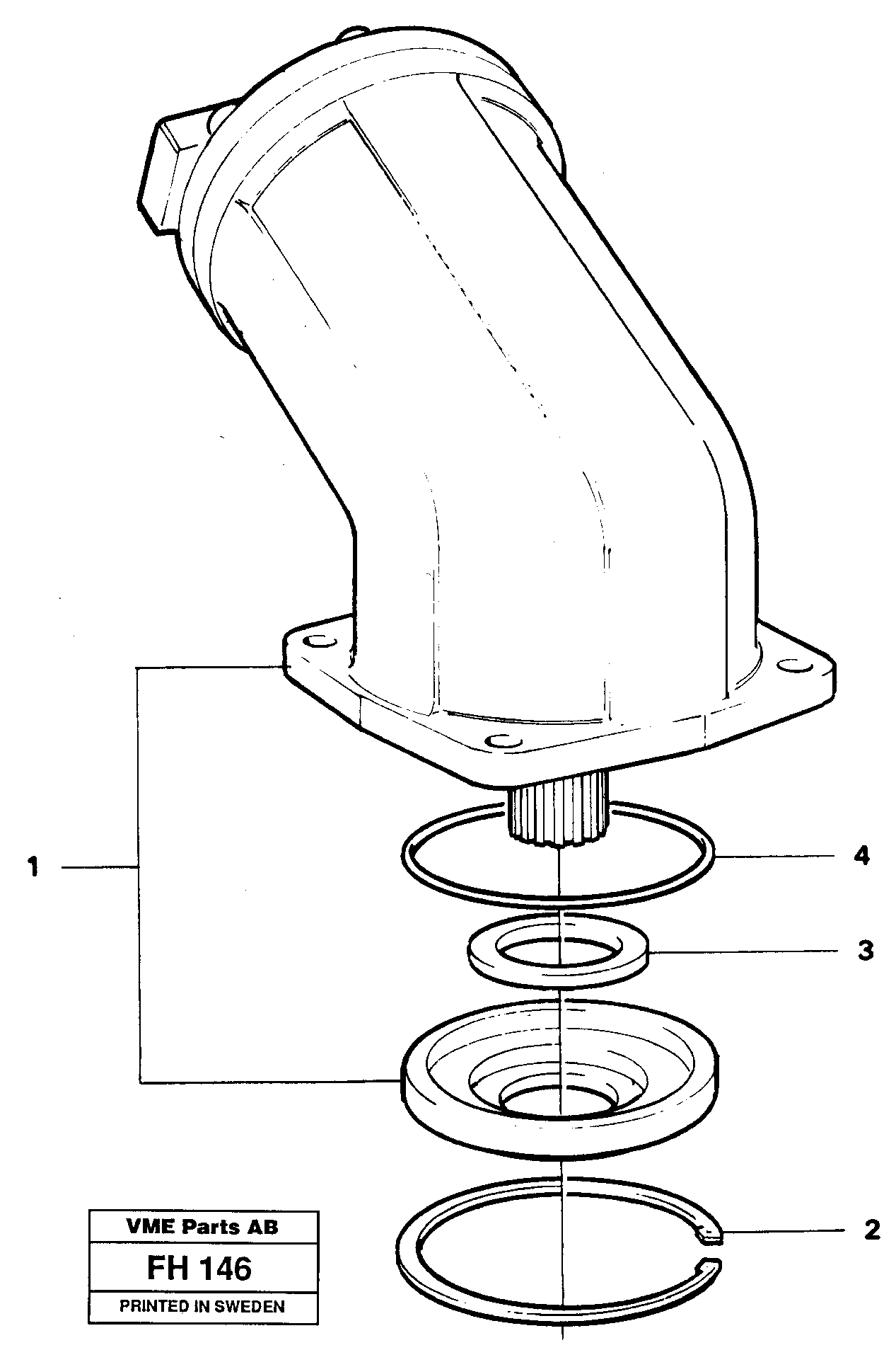 Opr Cylinder VOE14211078 VOLVO