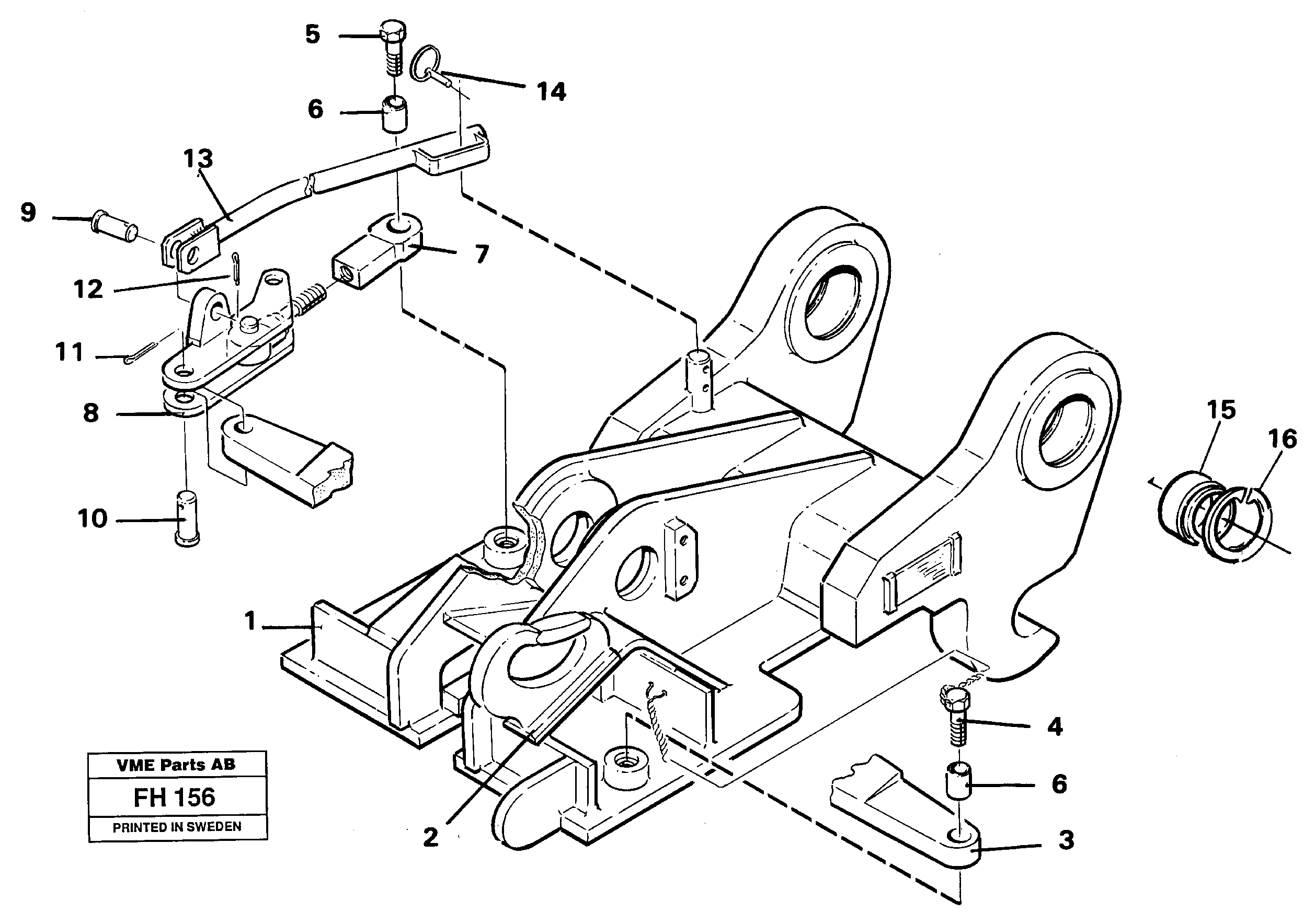 Rope Anchor VOE14055524 VOLVO