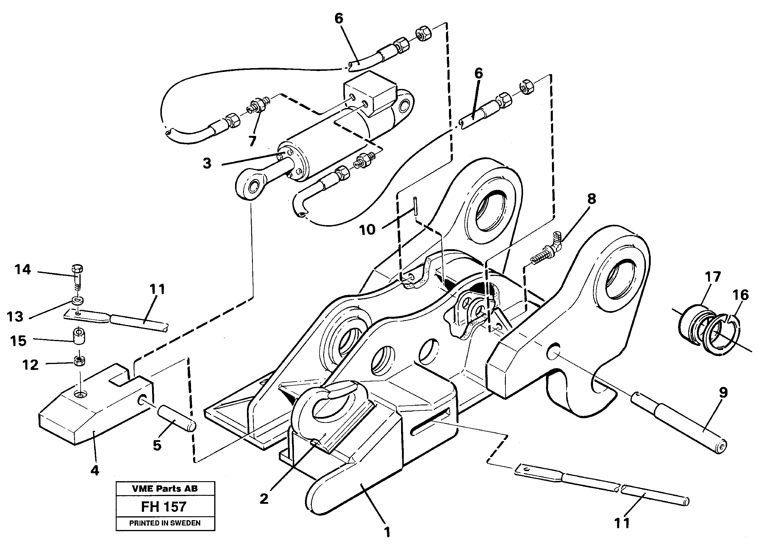 Digging Arm VOE14049885 VOLVO