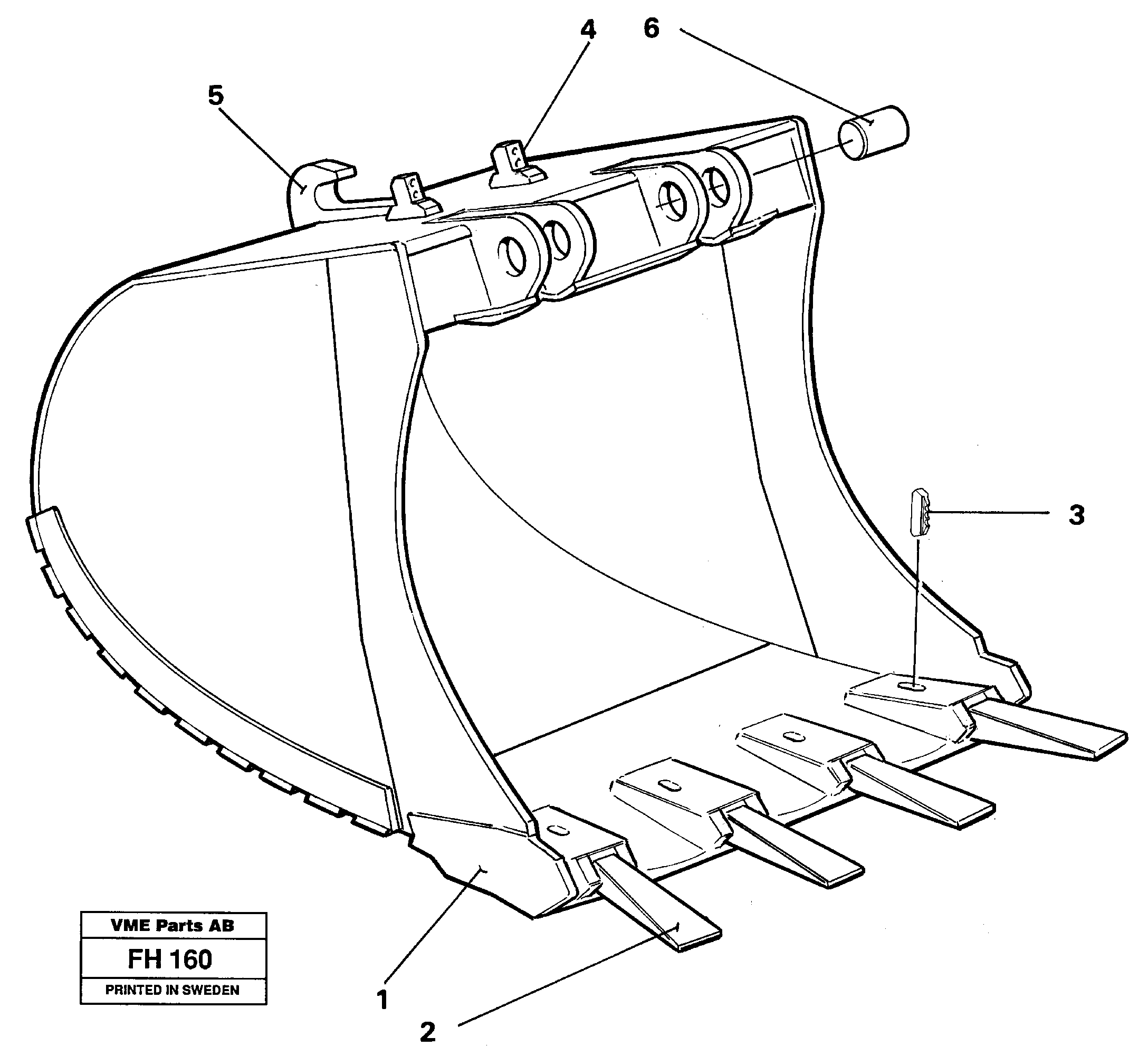 Mounting kit VOE140254078 VOLVO