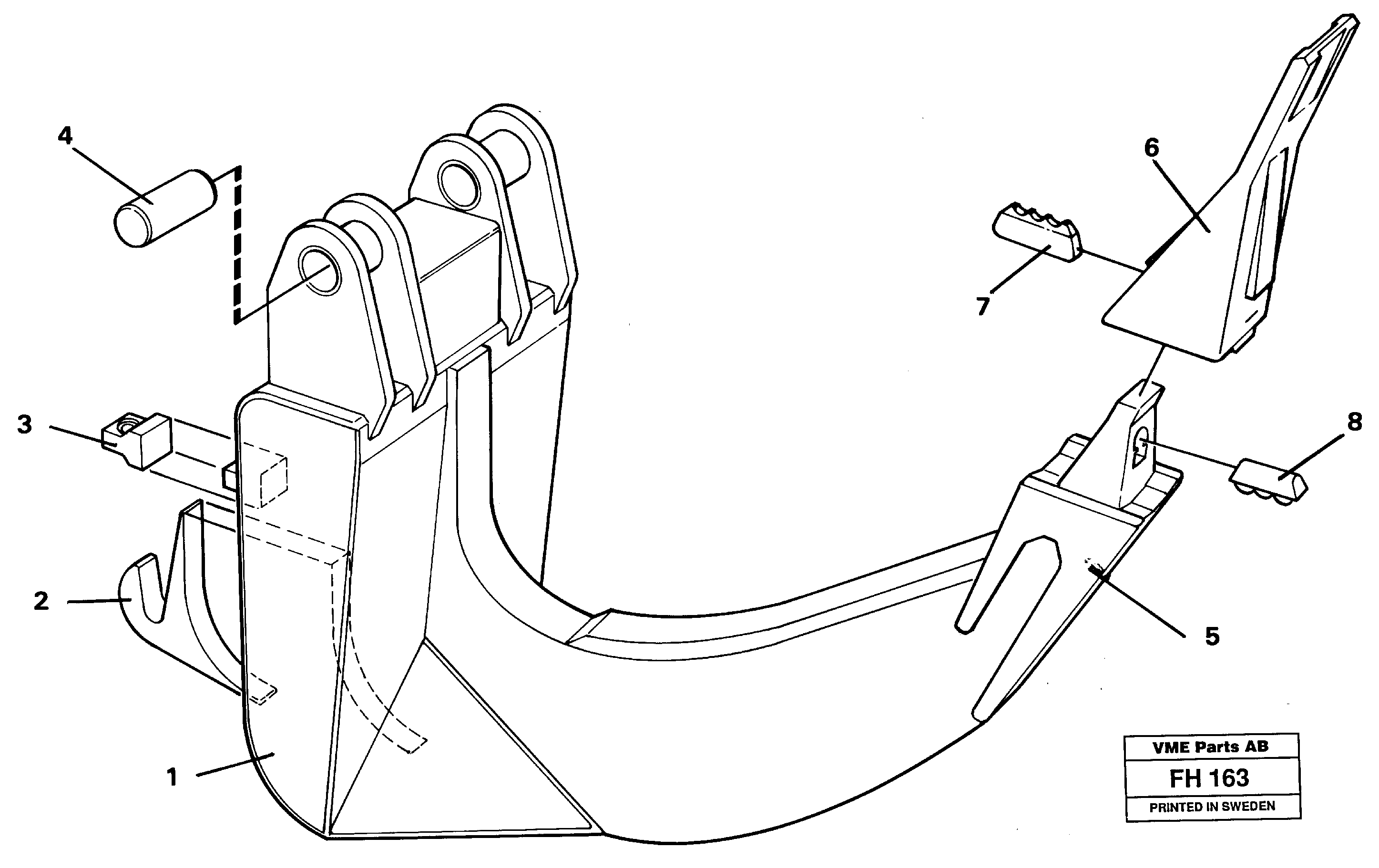 Hook VOE14276015 VOLVO