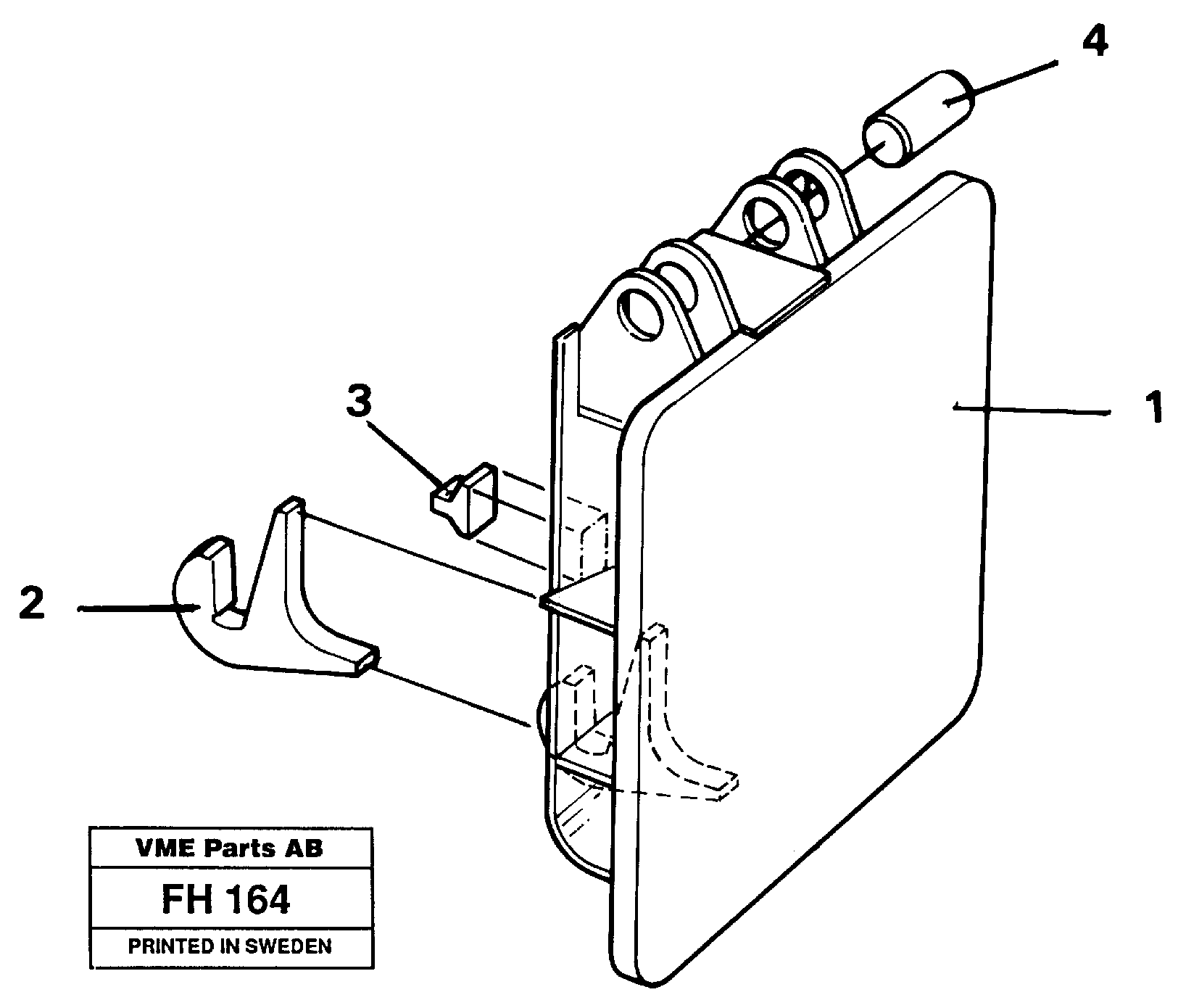 Hydr Hmr Holder VOE14250063 VOLVO