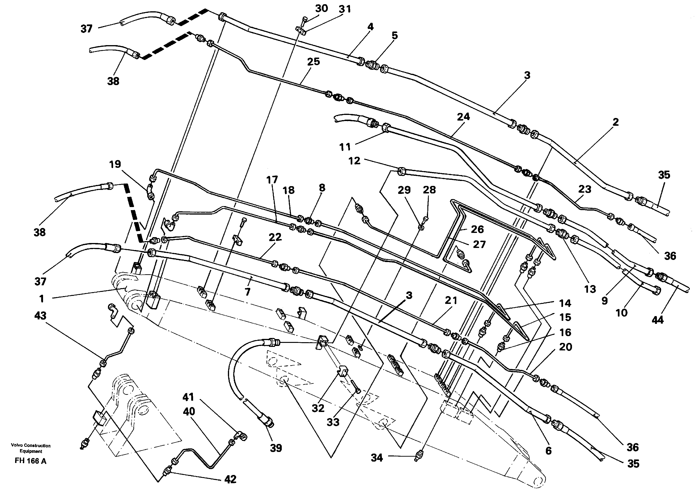 Tube Assembly VOE14243724 VOLVO