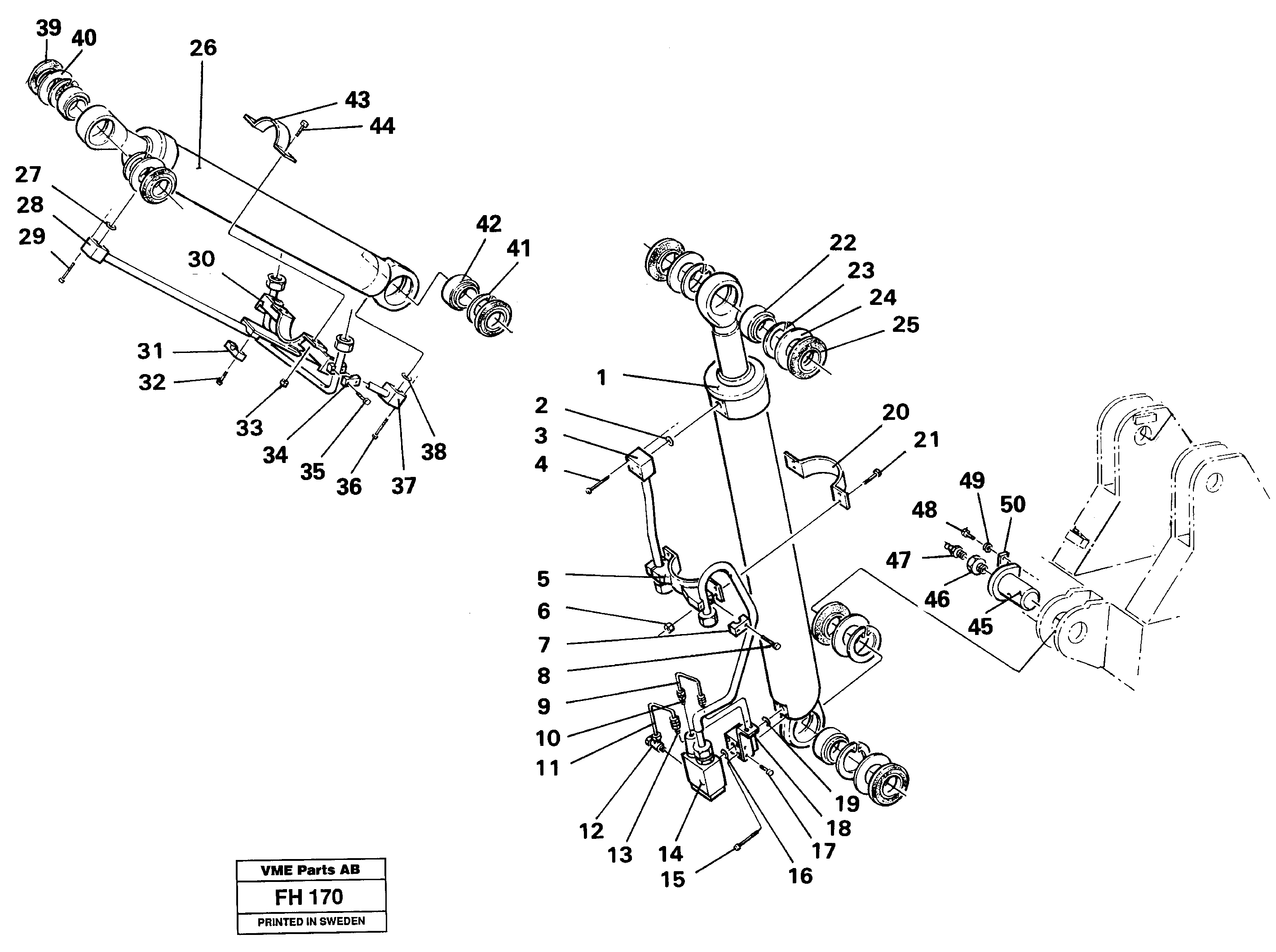 Tube Retainer VOE14238877 VOLVO