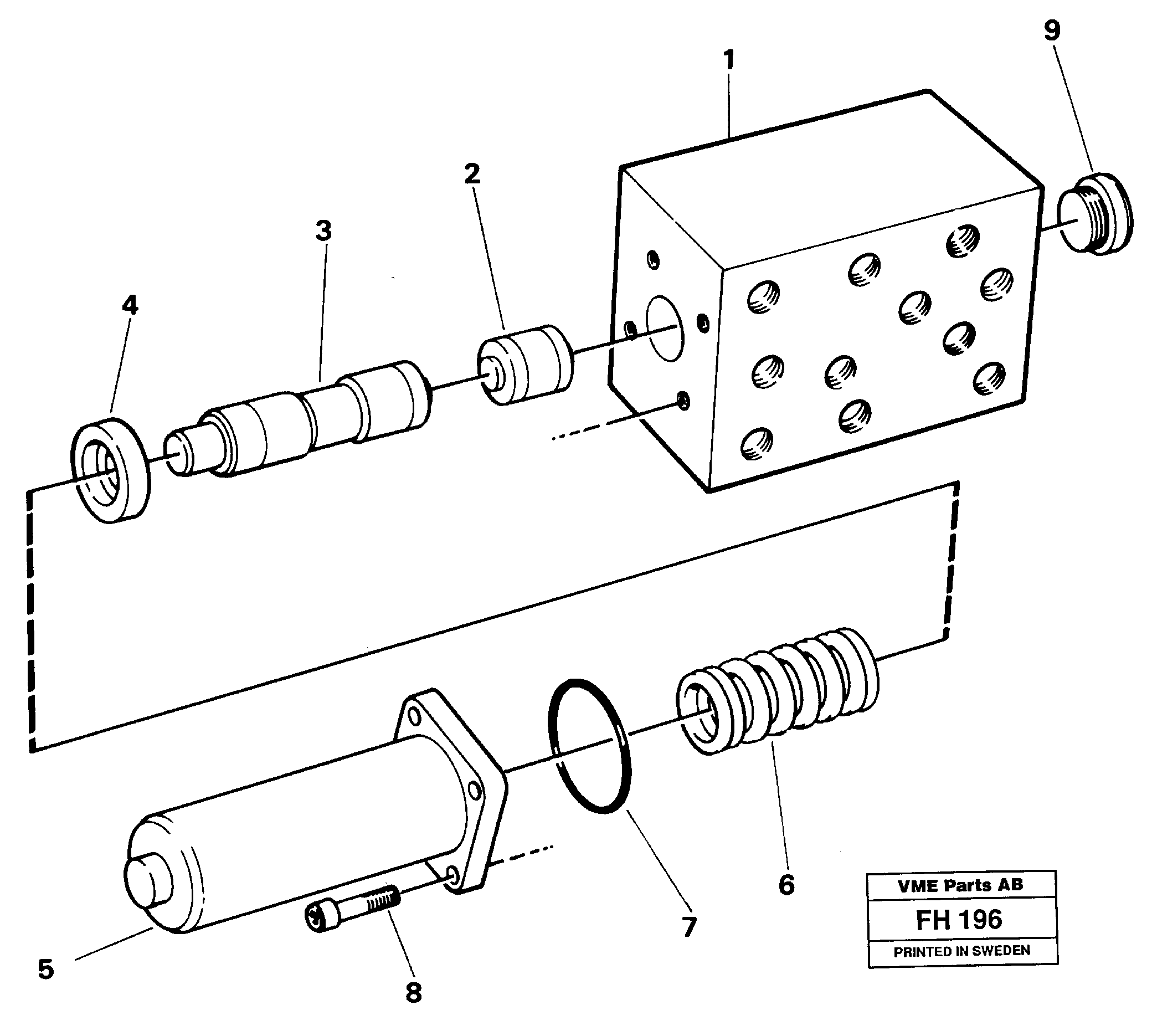 Oil Bath Filter VOE14246001 VOLVO