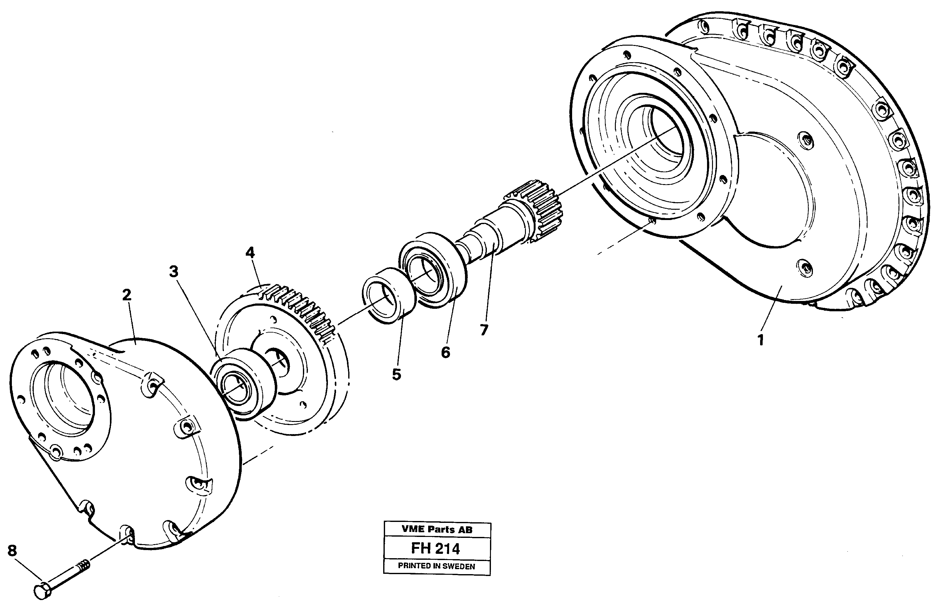 Valve Ass. For Slew VOE14236923 VOLVO