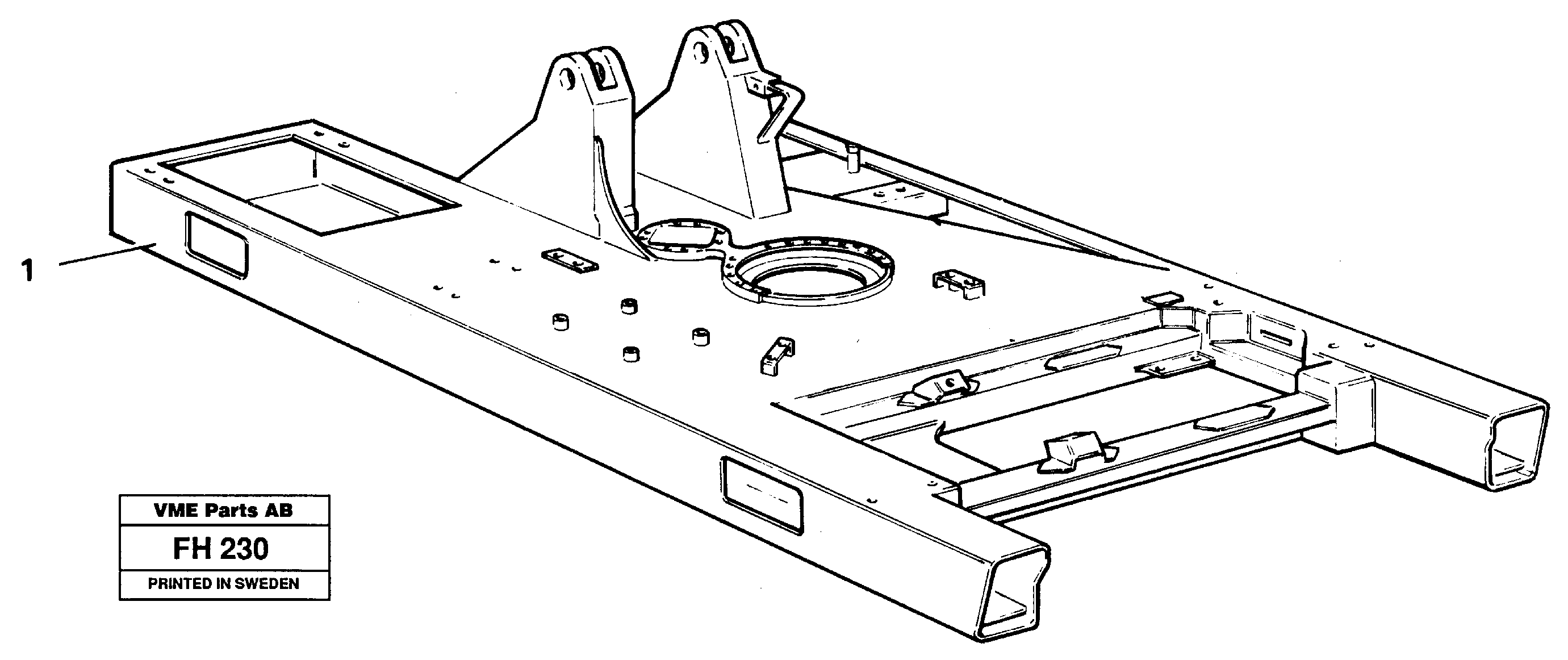 Assembly Drawing VOE14246530 VOLVO