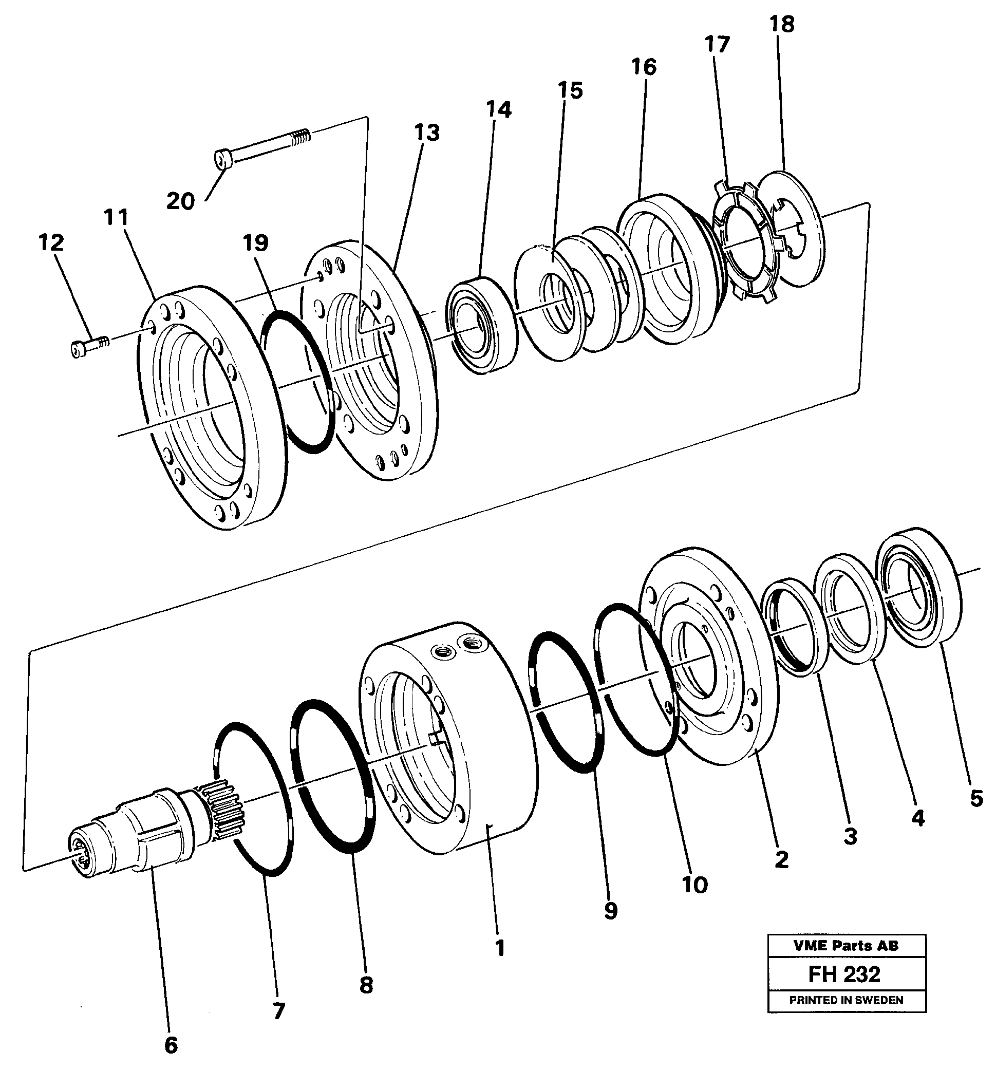 Press.sw. brakefault VOE11700178 VOLVO