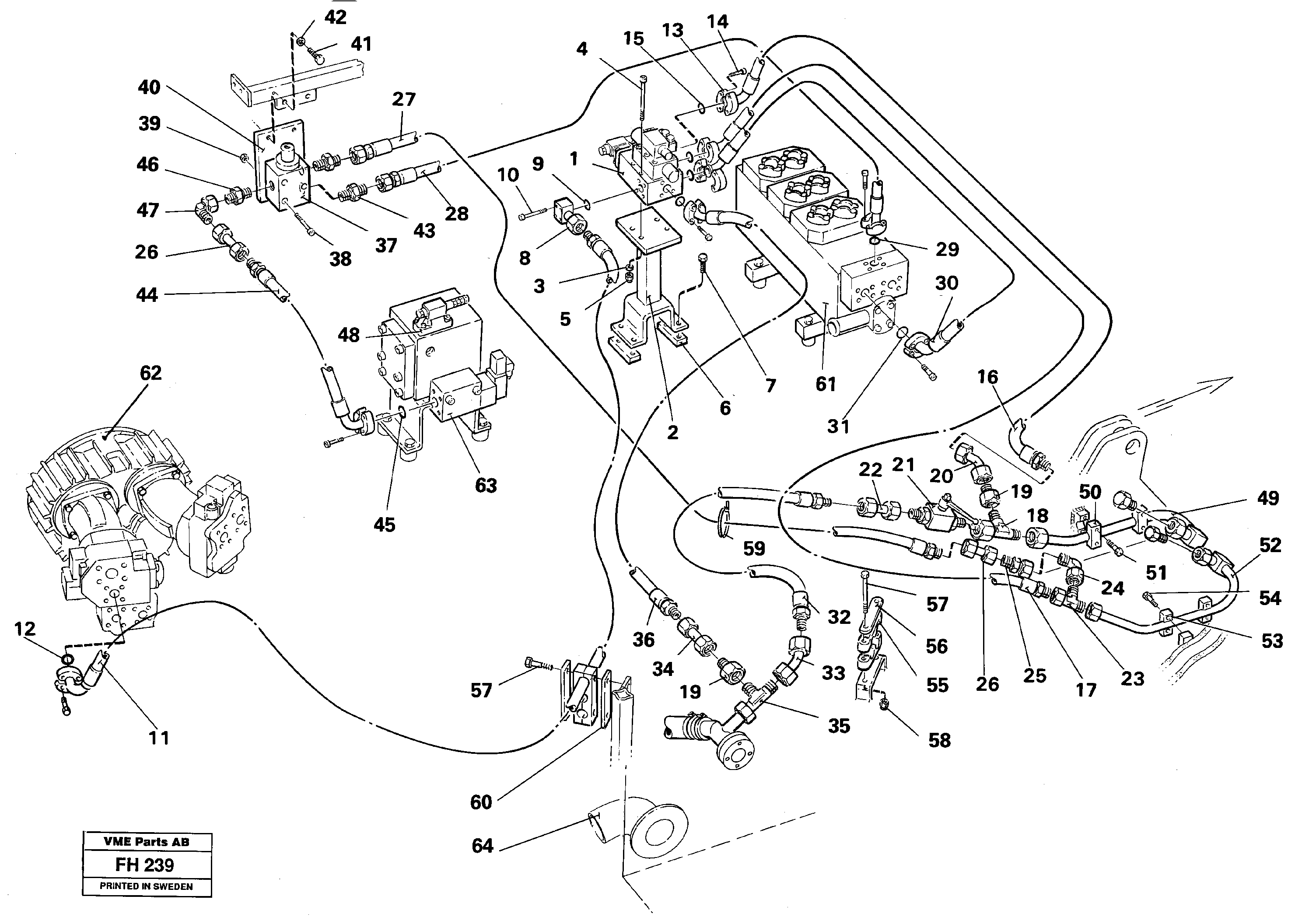 Bulkhead RM/VOE14016554 VOLVO