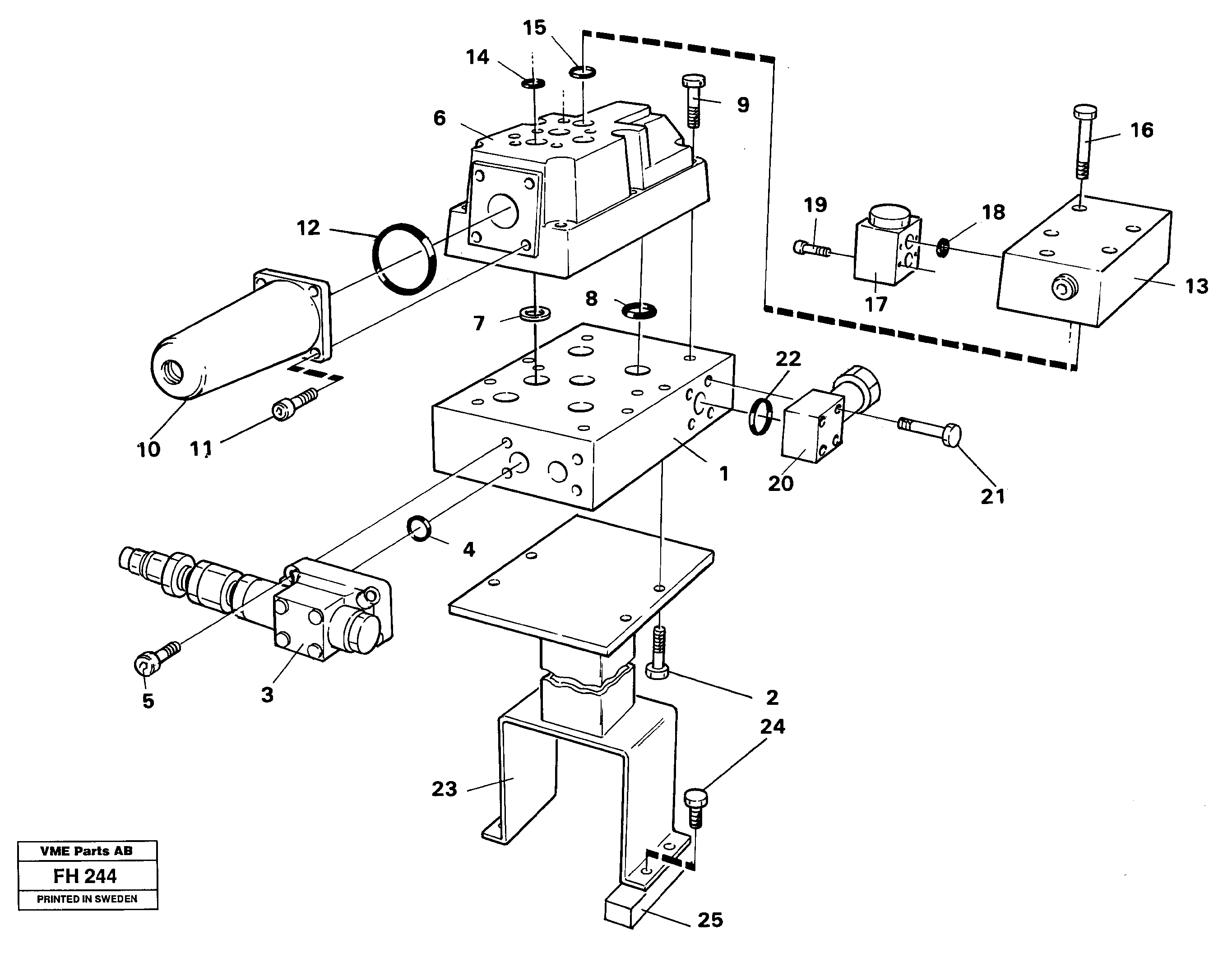 Heater Housing VOE14248247 VOLVO