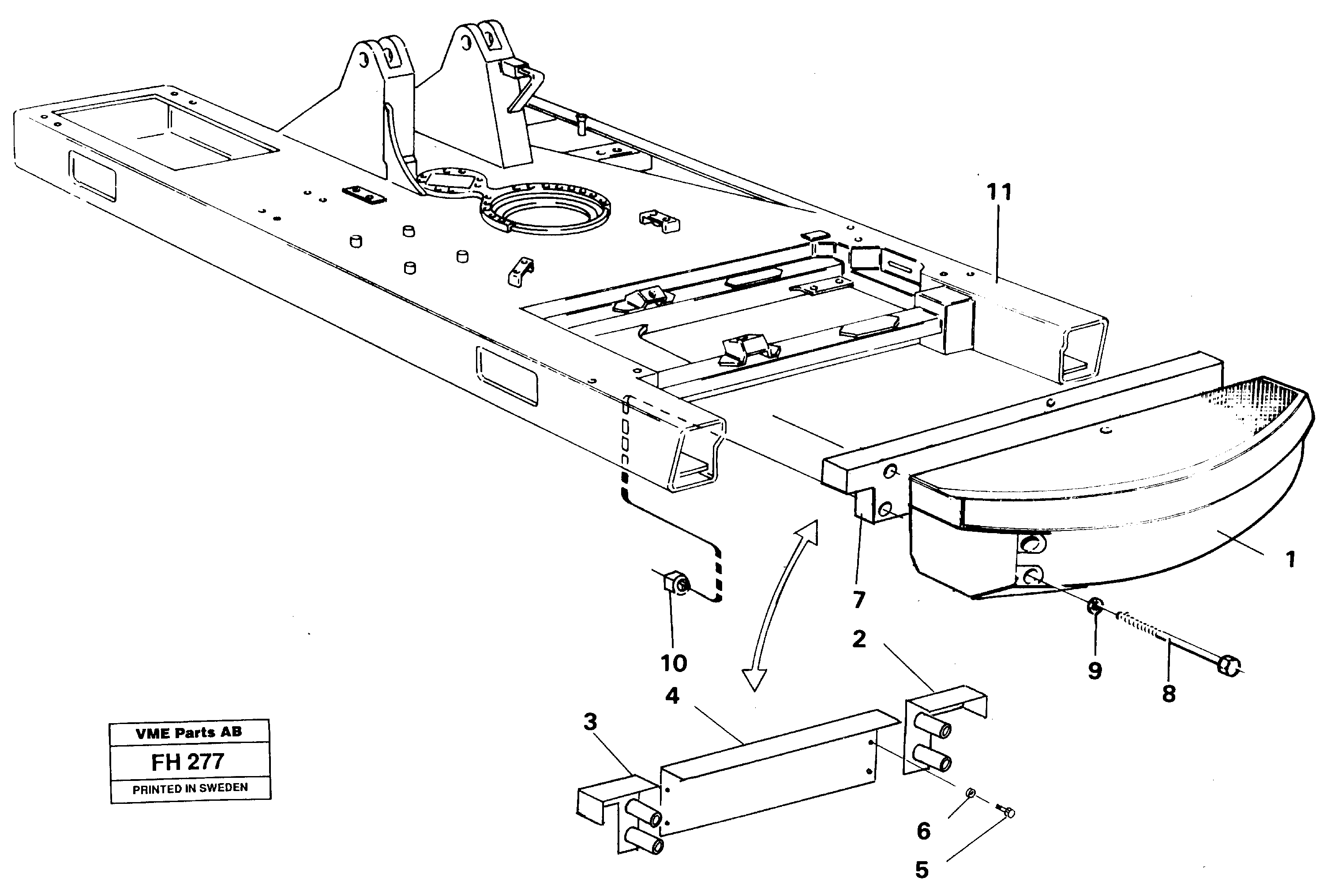 Counterweight VOE14340771 VOLVO