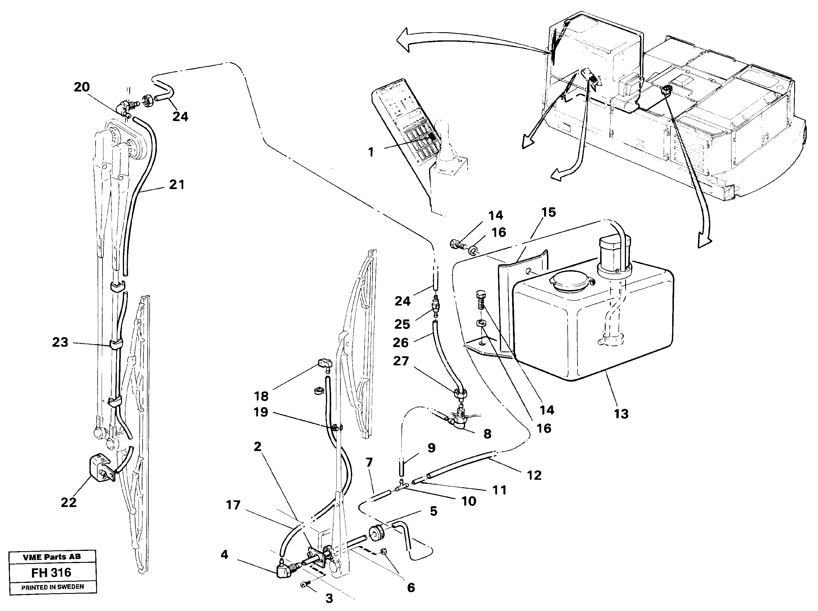 Connector Kit VOE14247868 VOLVO