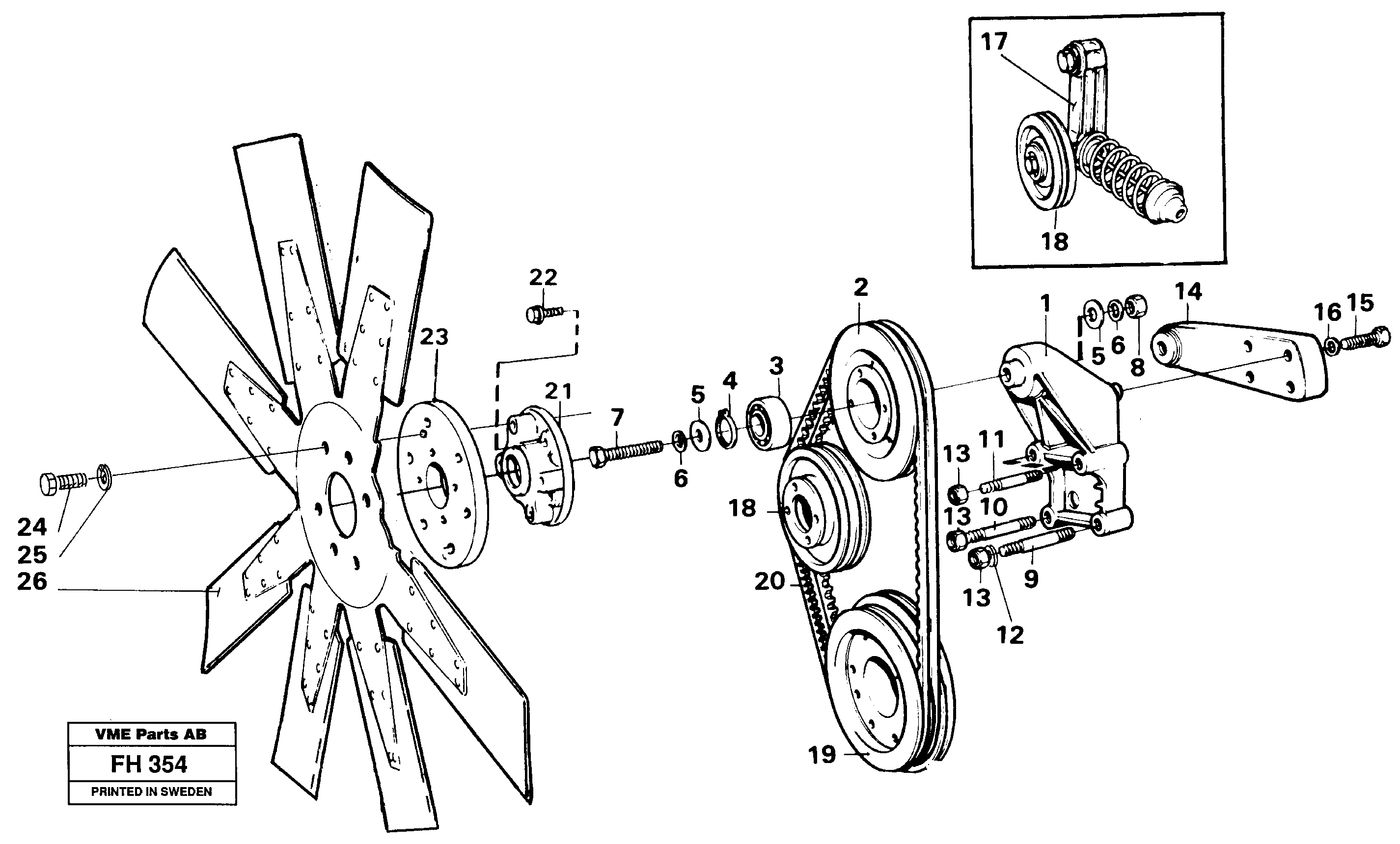 Spacer ring VOE862002 VOLVO