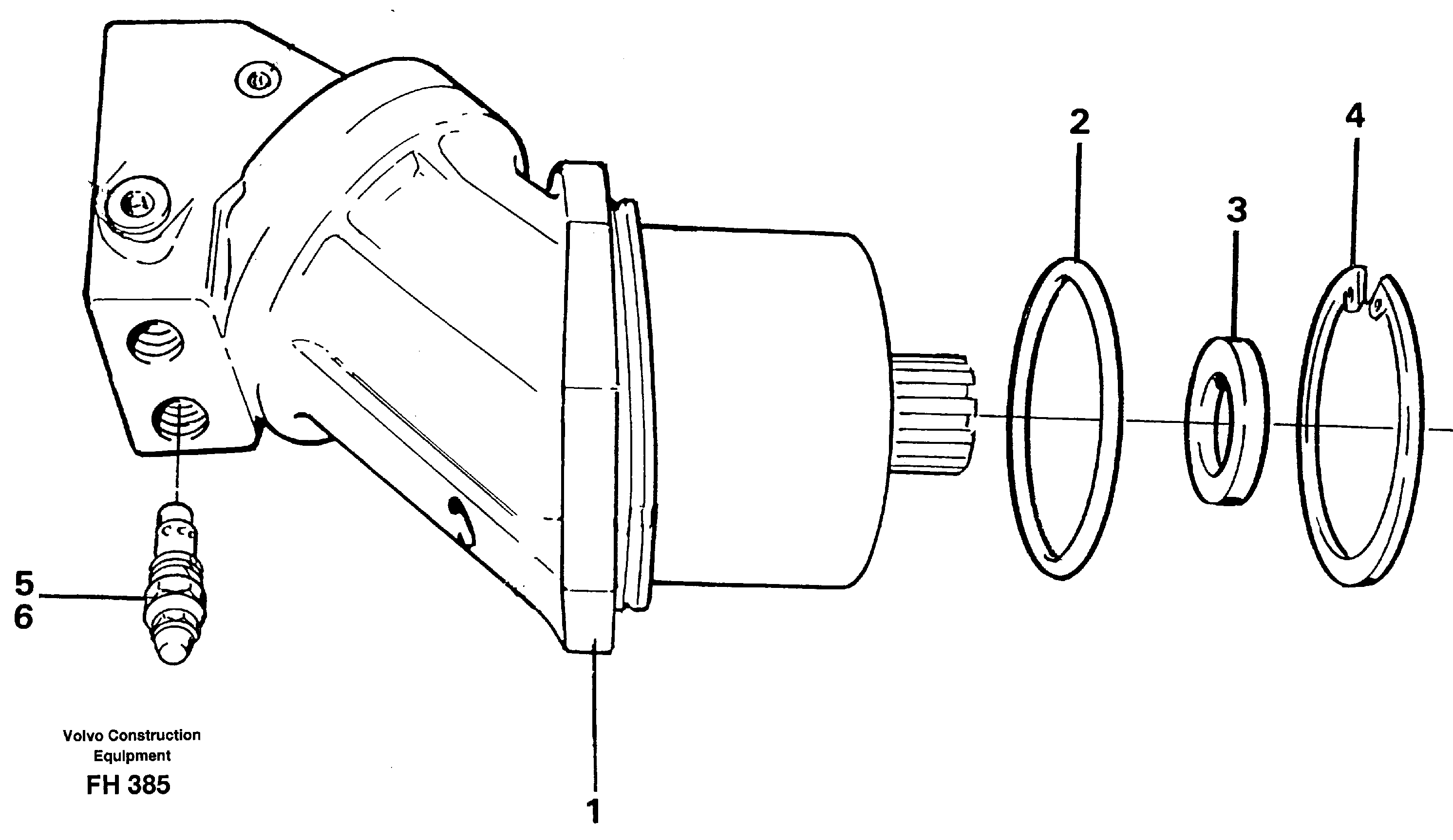 Opr Cylinder VOE14265306 VOLVO
