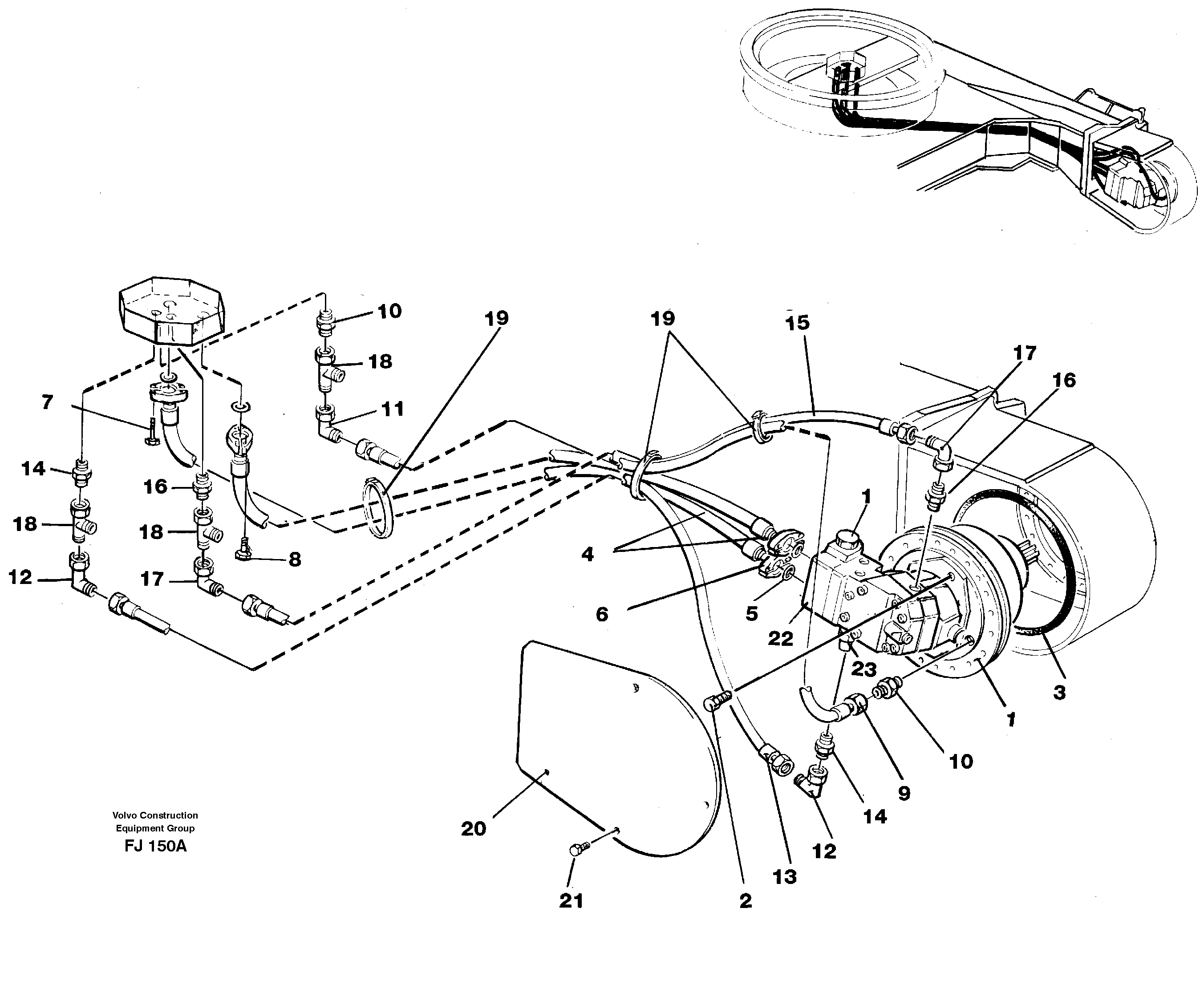 Opr Cylinder VOE14215439 VOLVO