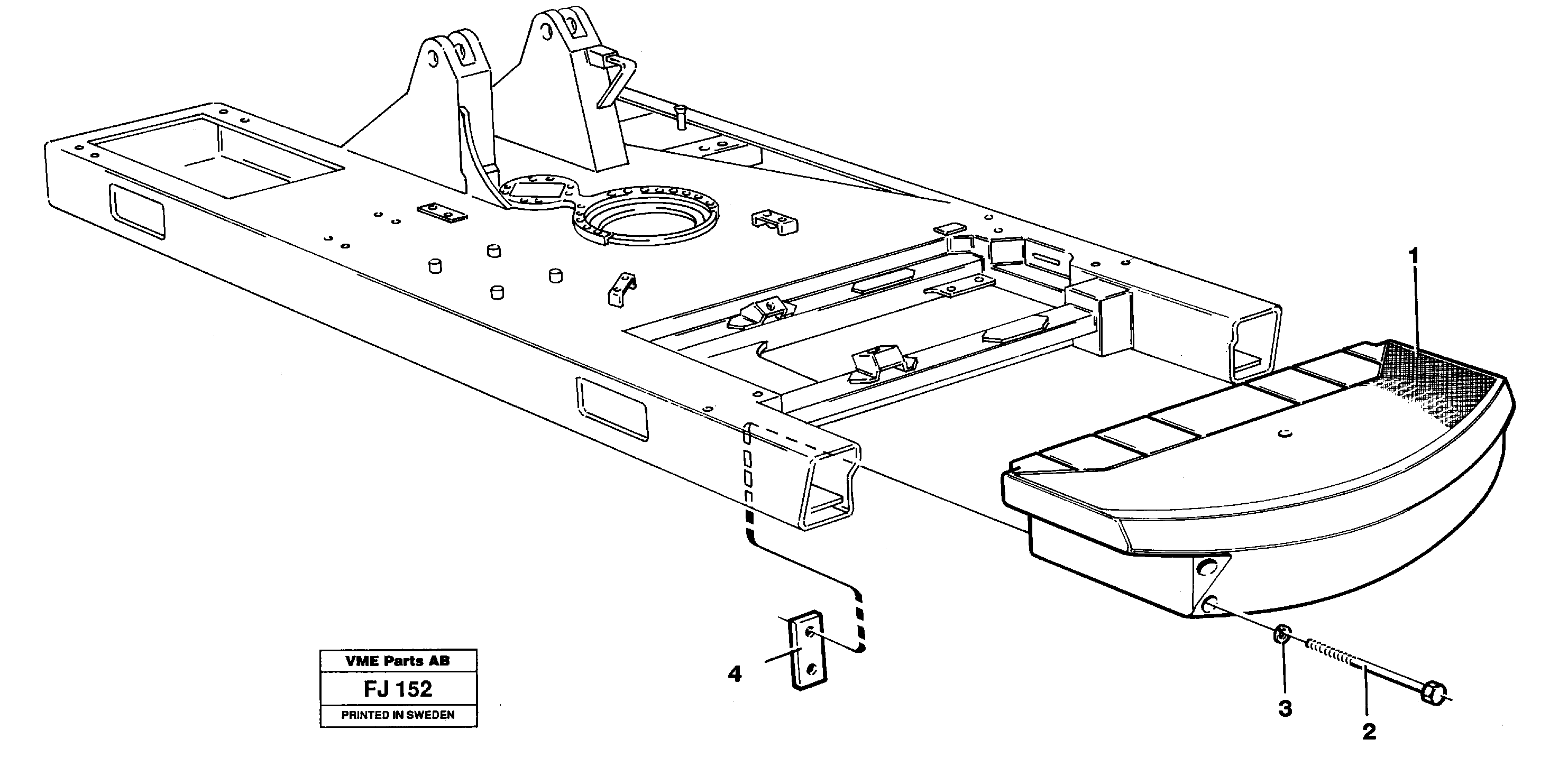 Counterweight VOE14255727 VOLVO
