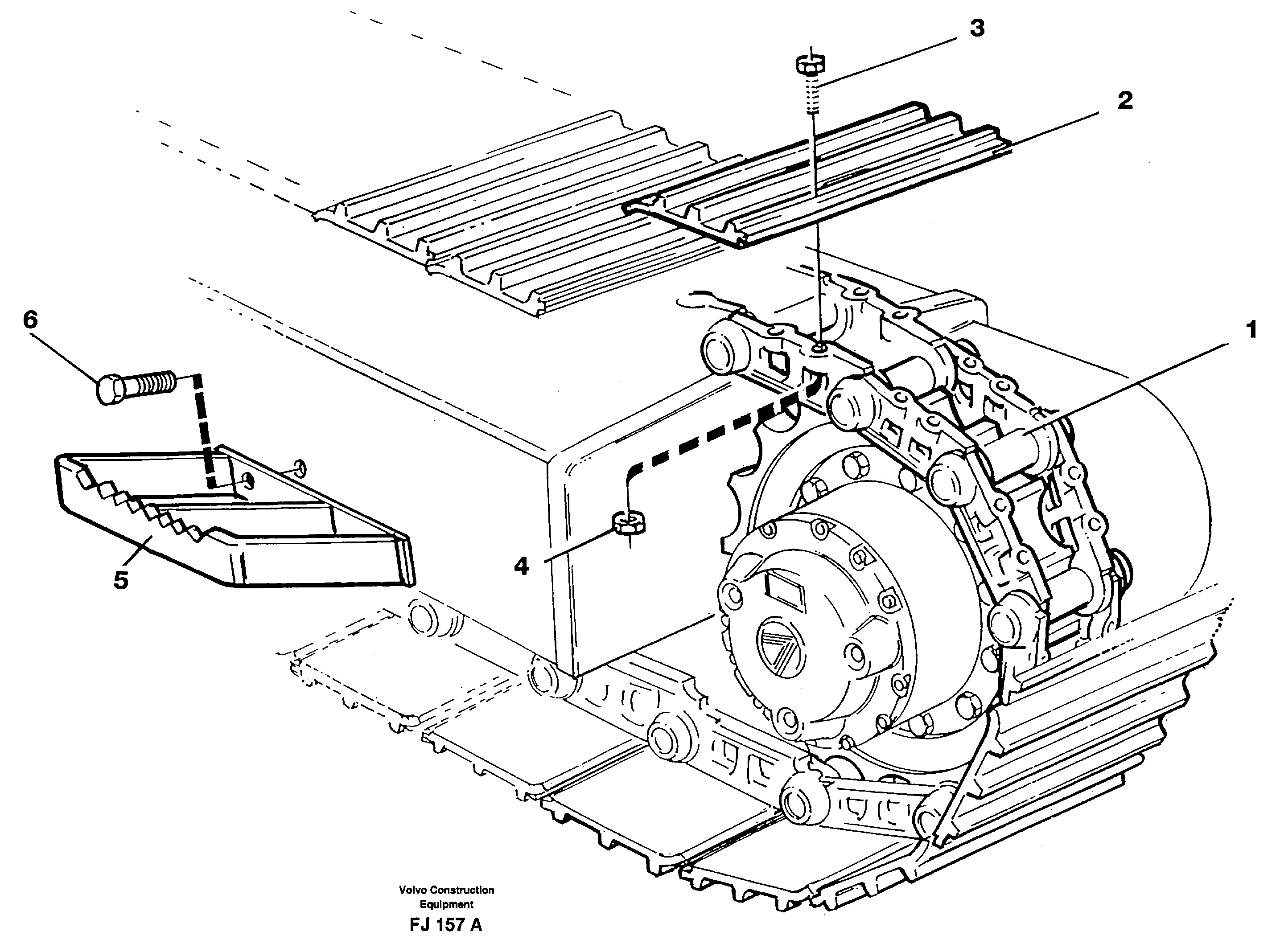 Track Shoe RM/VOE14212245 VOLVO