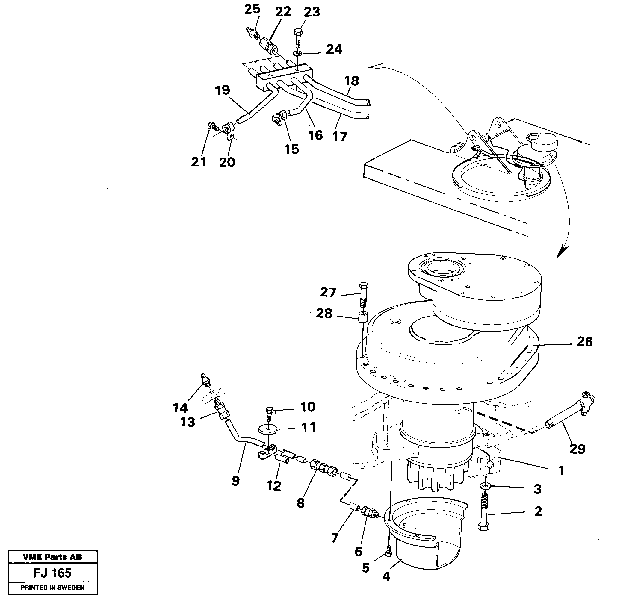 Tube Assembly VOE14255124 VOLVO