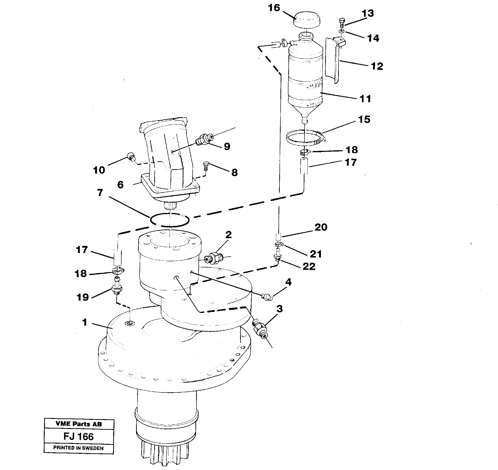 Bulkhead VOE14012414 VOLVO