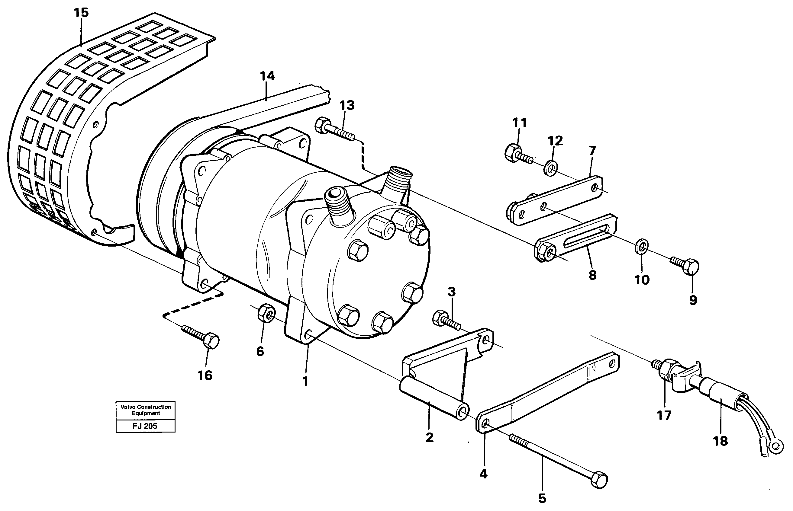 Sealing Collar VOE14267832 VOLVO