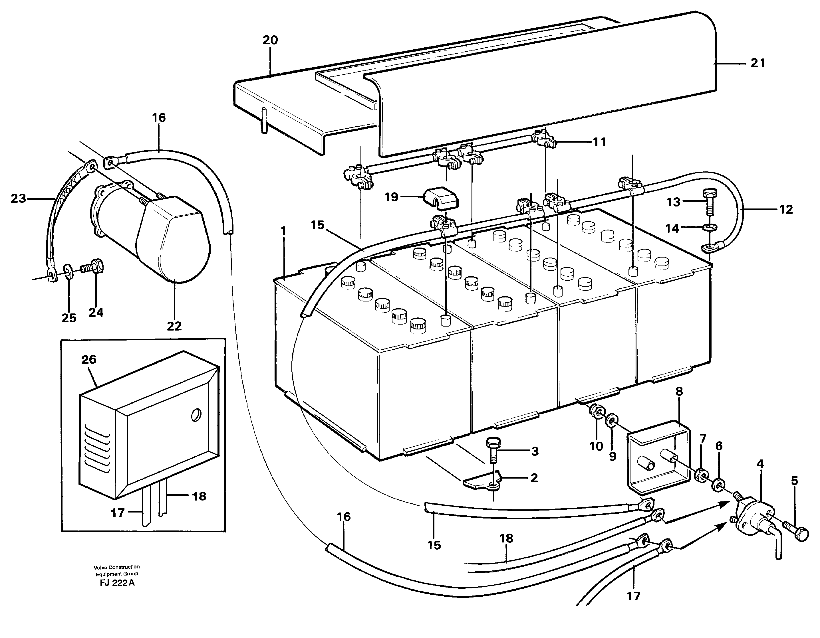 Outlet Pipe VOE14255545 VOLVO