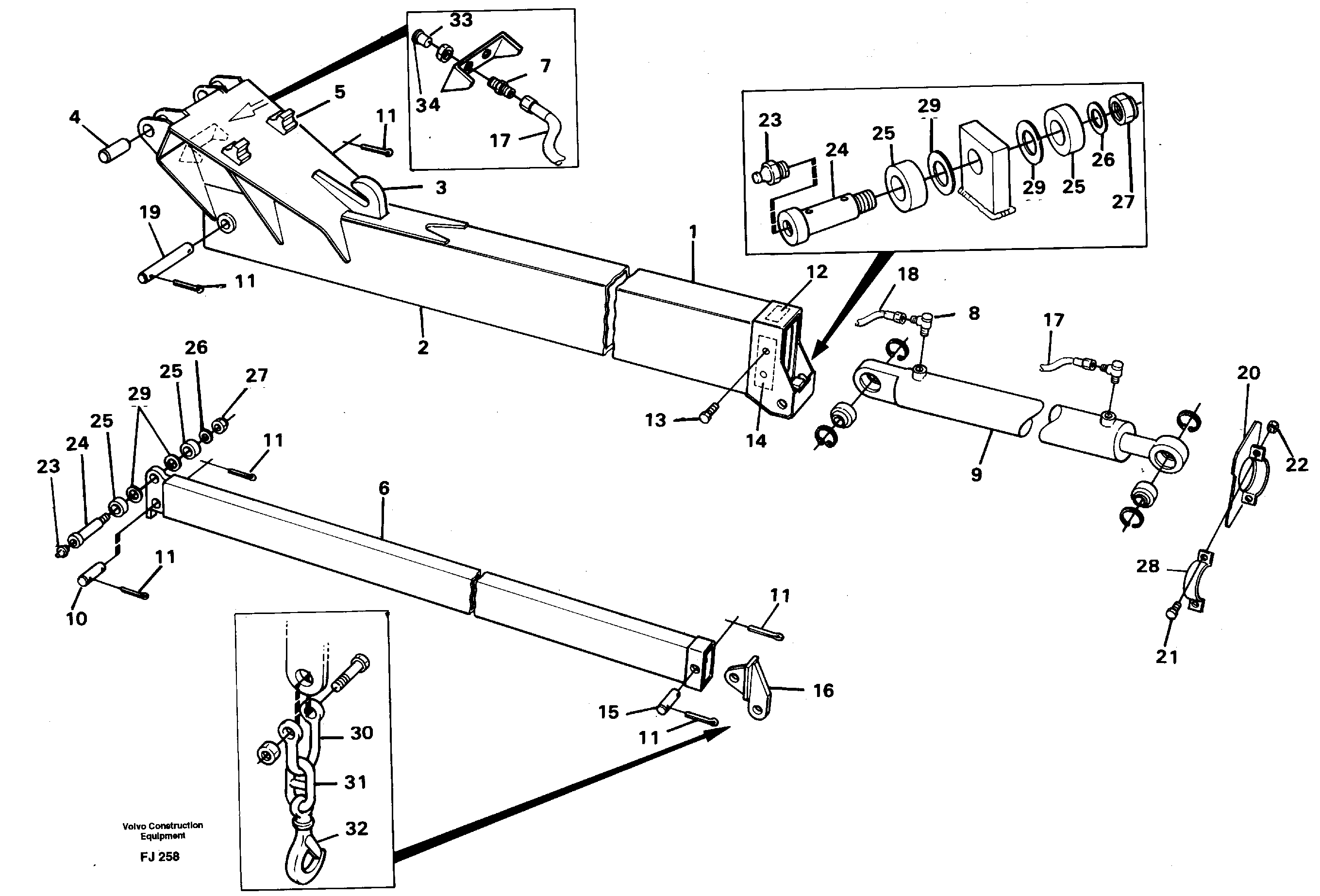 Tension unit VOE14215397 VOLVO