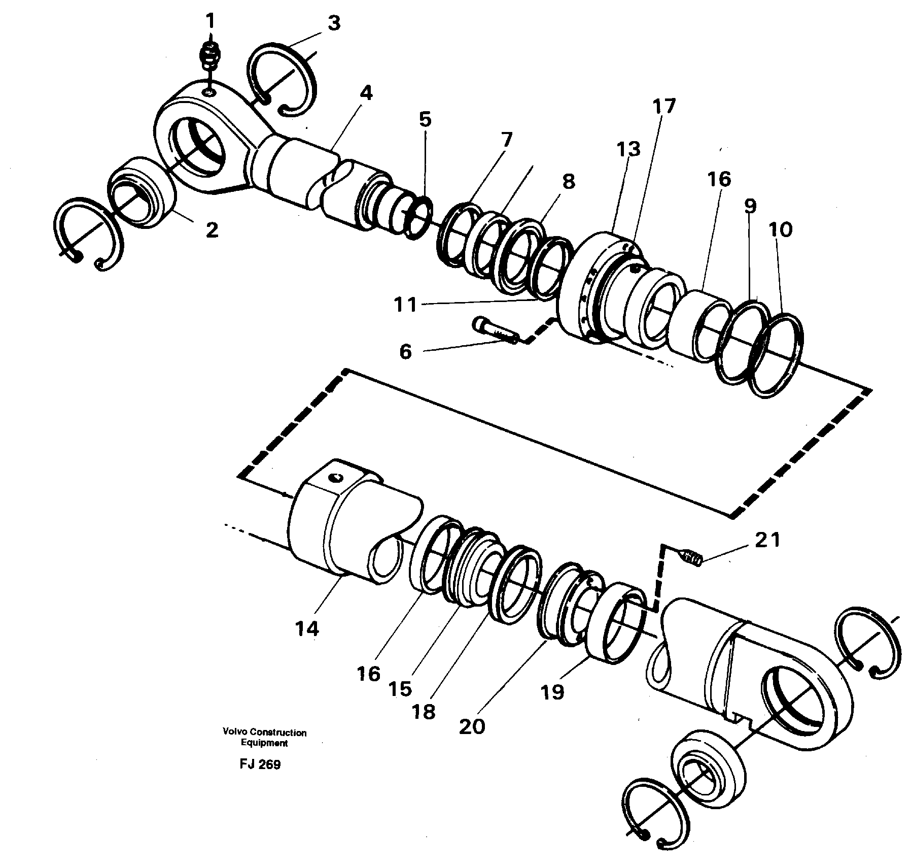 Oil Tap VOE14253675 VOLVO