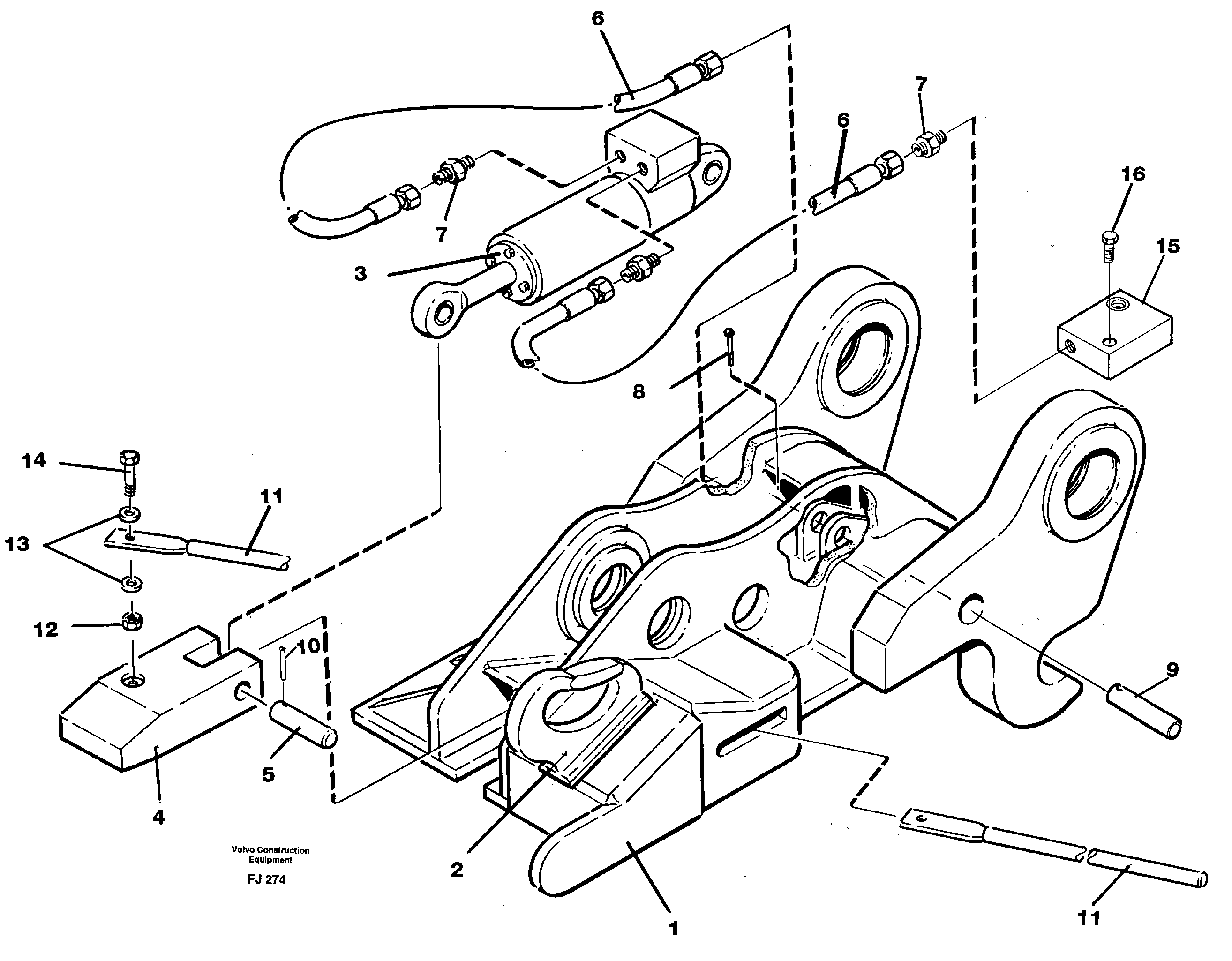 Connection board VOE14243841 VOLVO