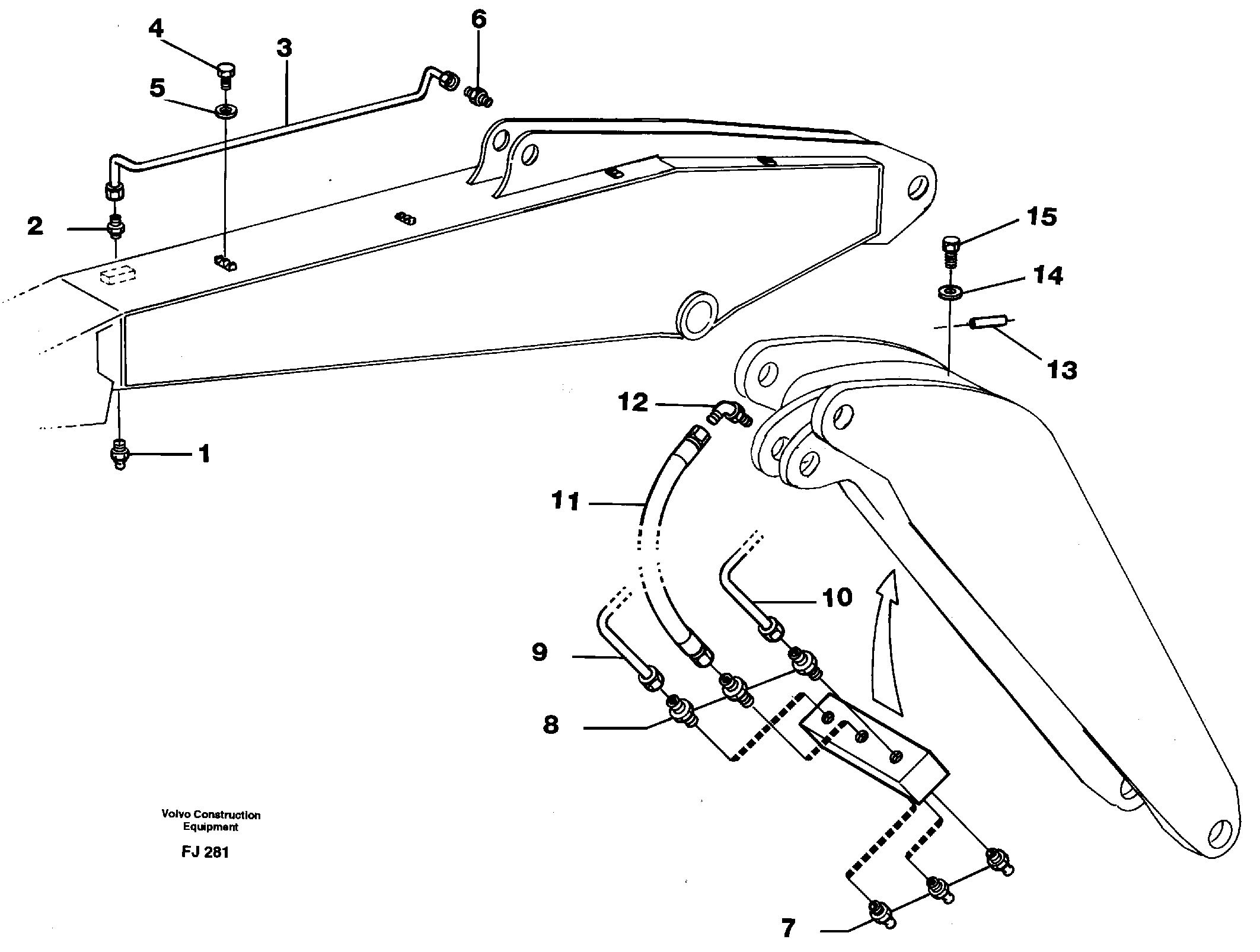 Tube Assembly VOE14254530 VOLVO