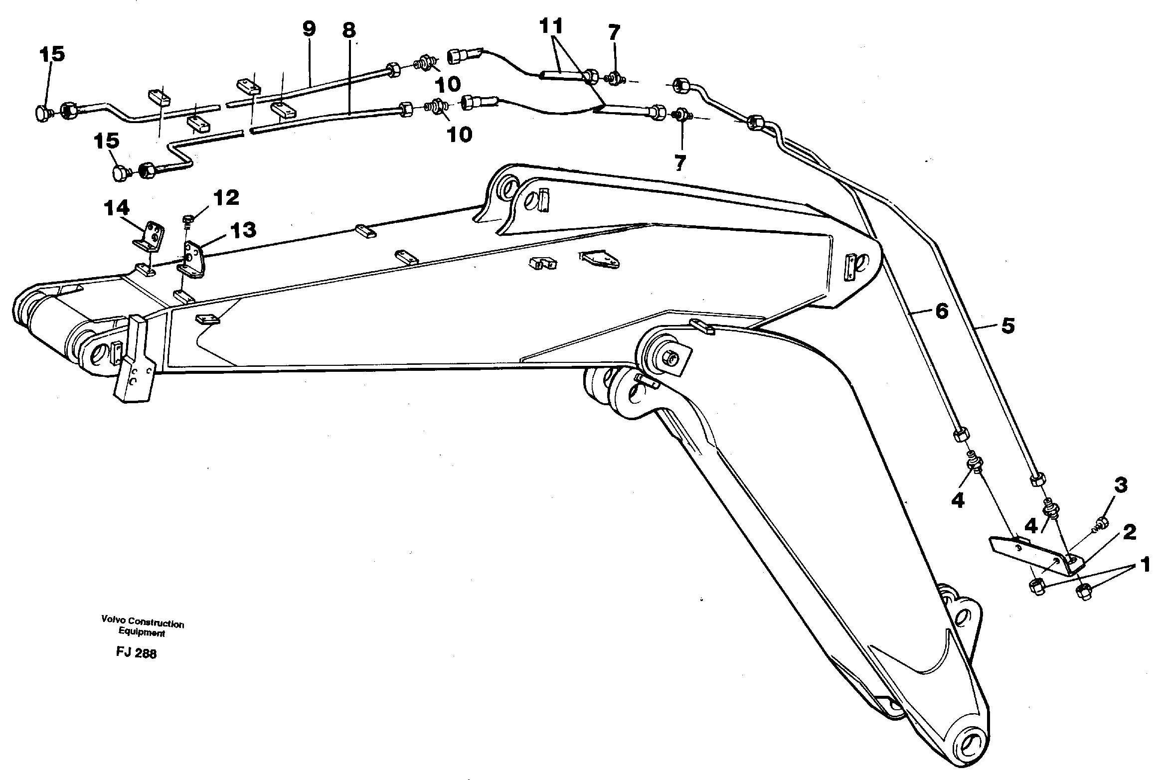 Tube Assembly VOE14254657 VOLVO