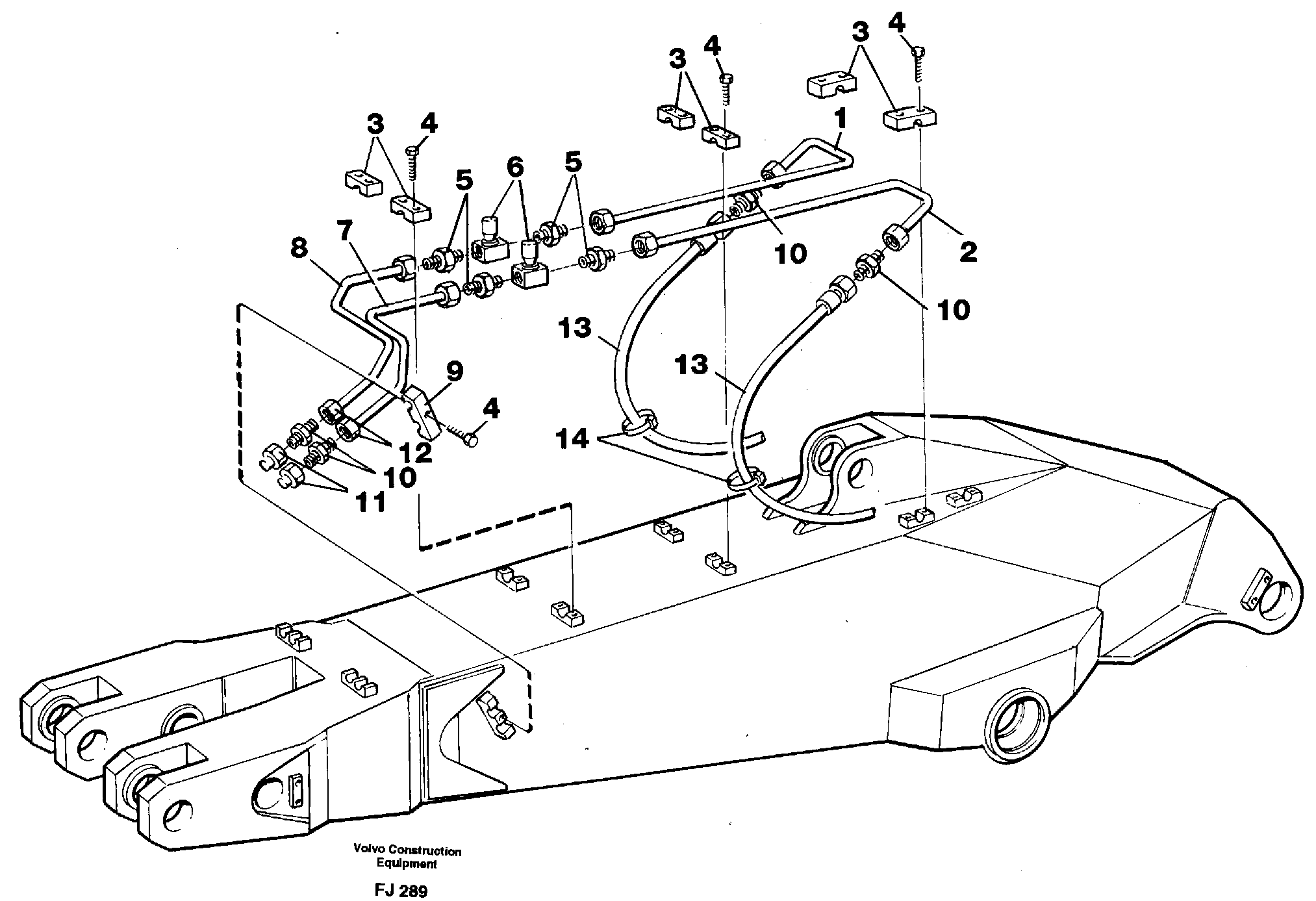 Tube Assembly VOE14244889 VOLVO