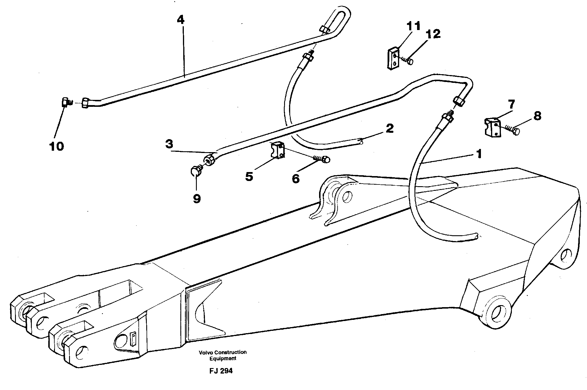 Tube Assembly VOE14254444 VOLVO