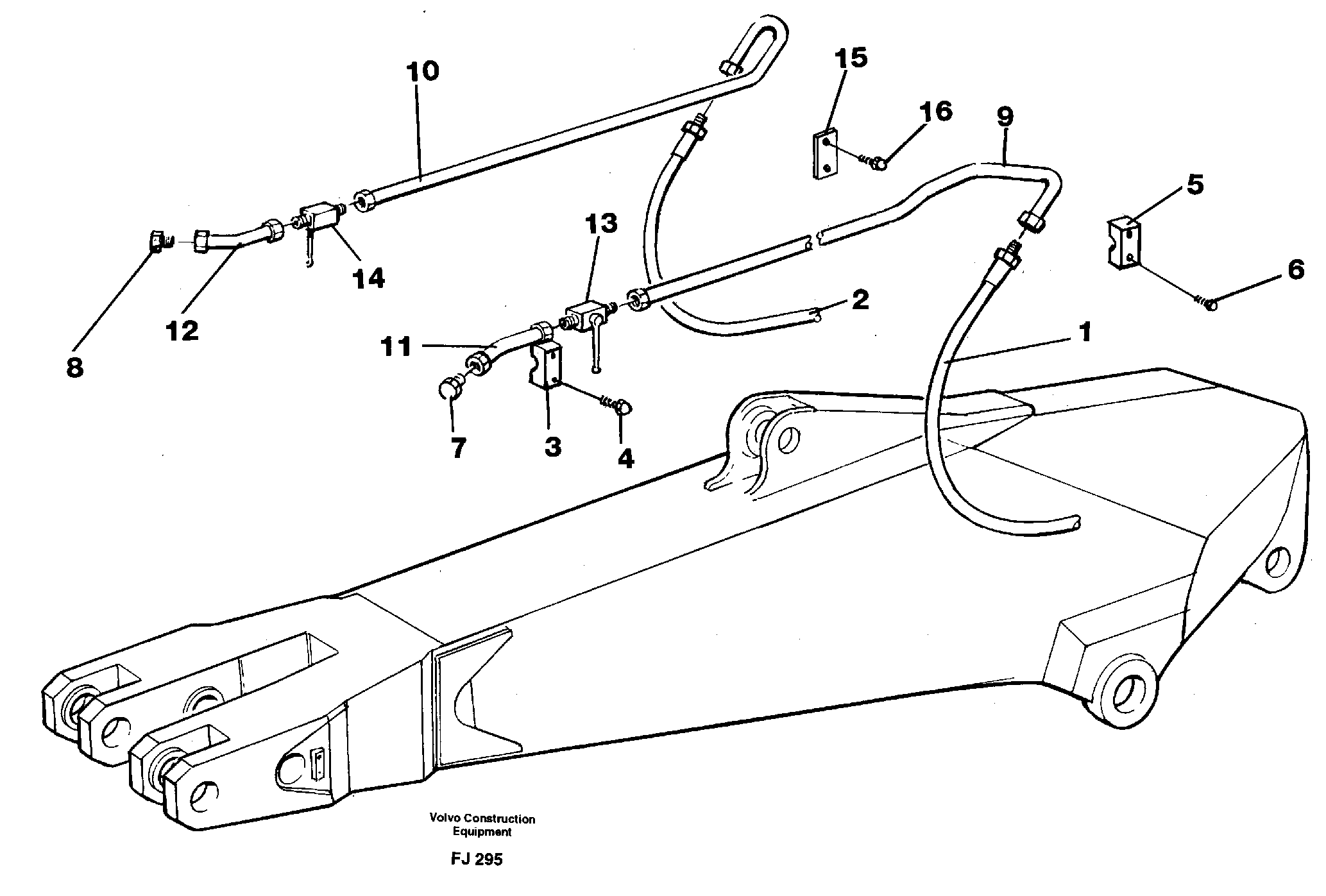 Tube Assembly VOE14245461 VOLVO