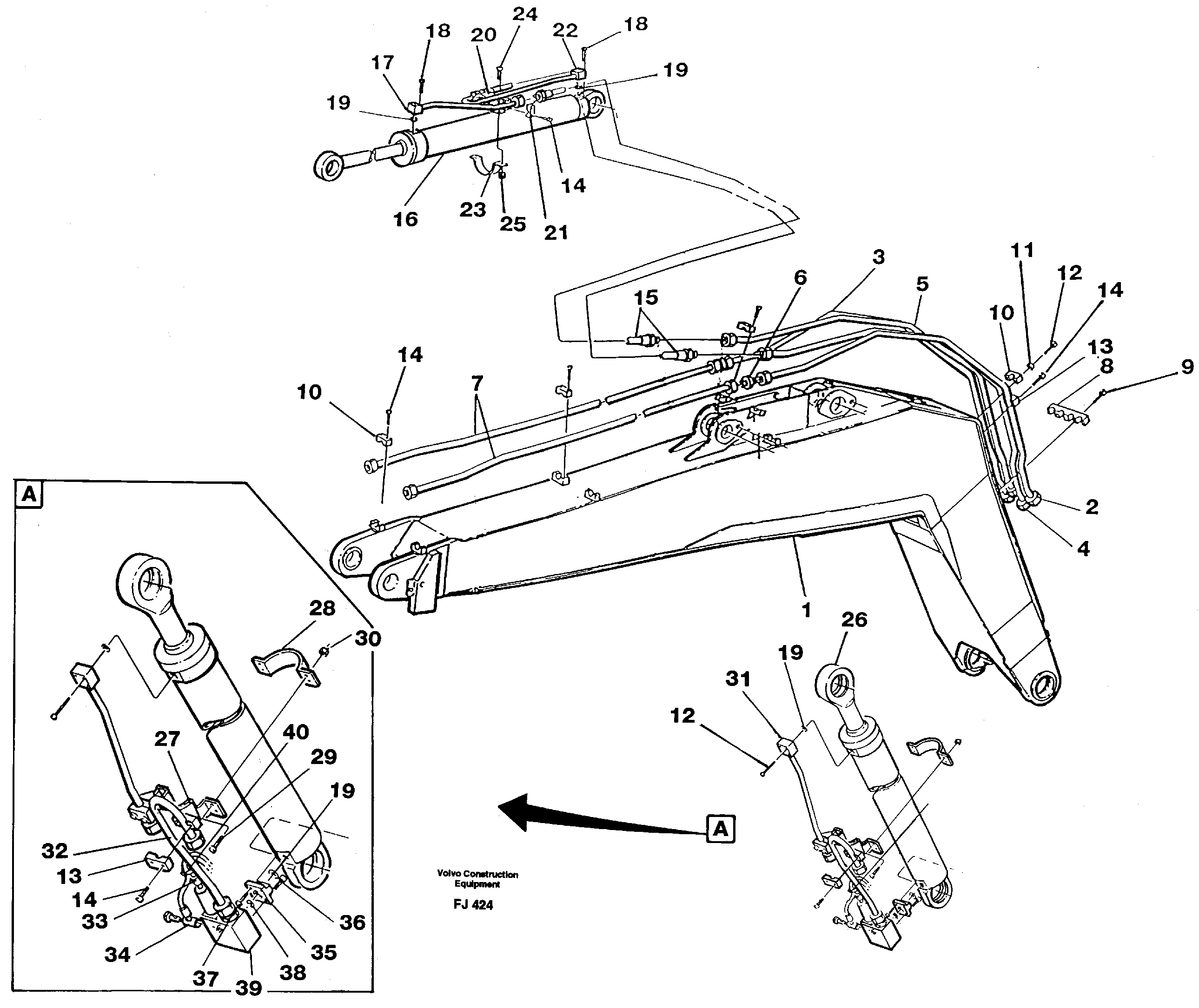 Tube Assembly VOE14255223 VOLVO