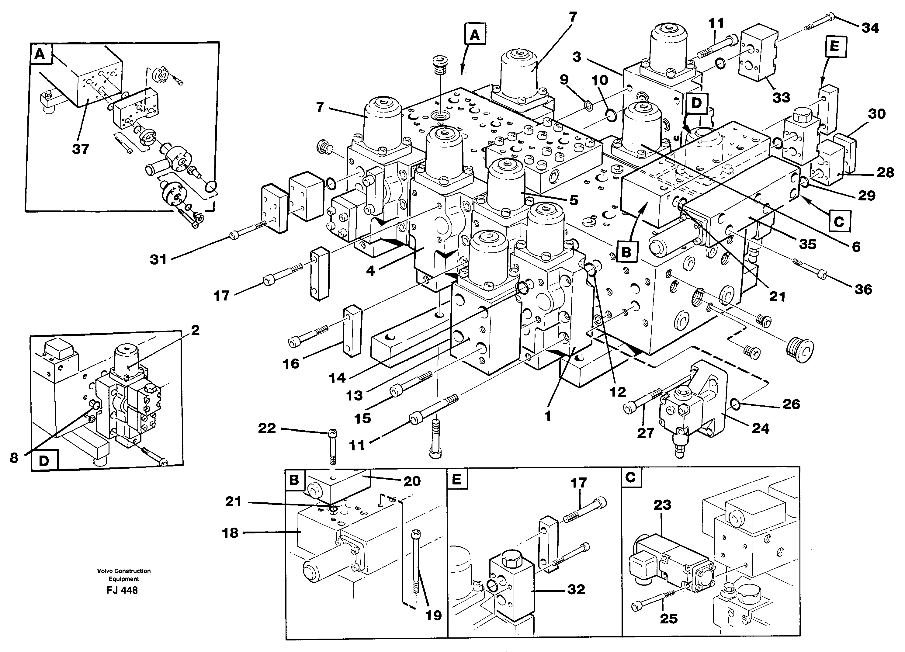 Directional Valve VOE14244464 VOLVO