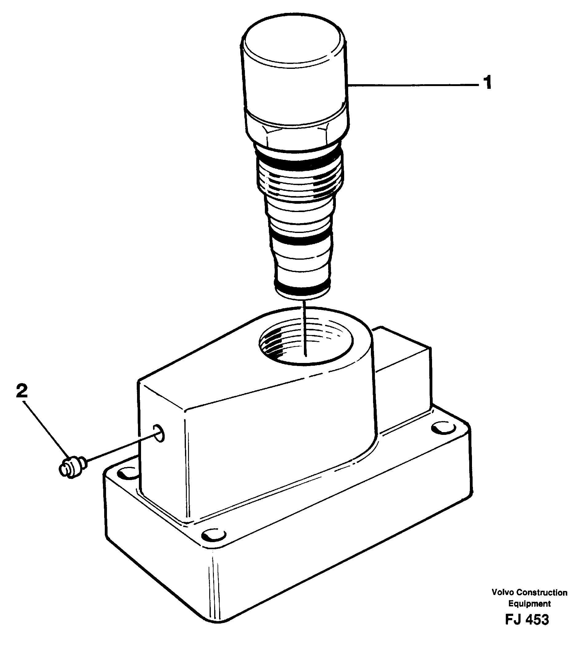 Boom secondary VOE14267234 VOLVO